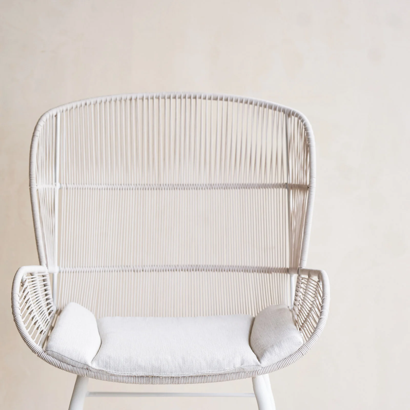 Rose Outdoor Dining Chair | Chalk - Image 5