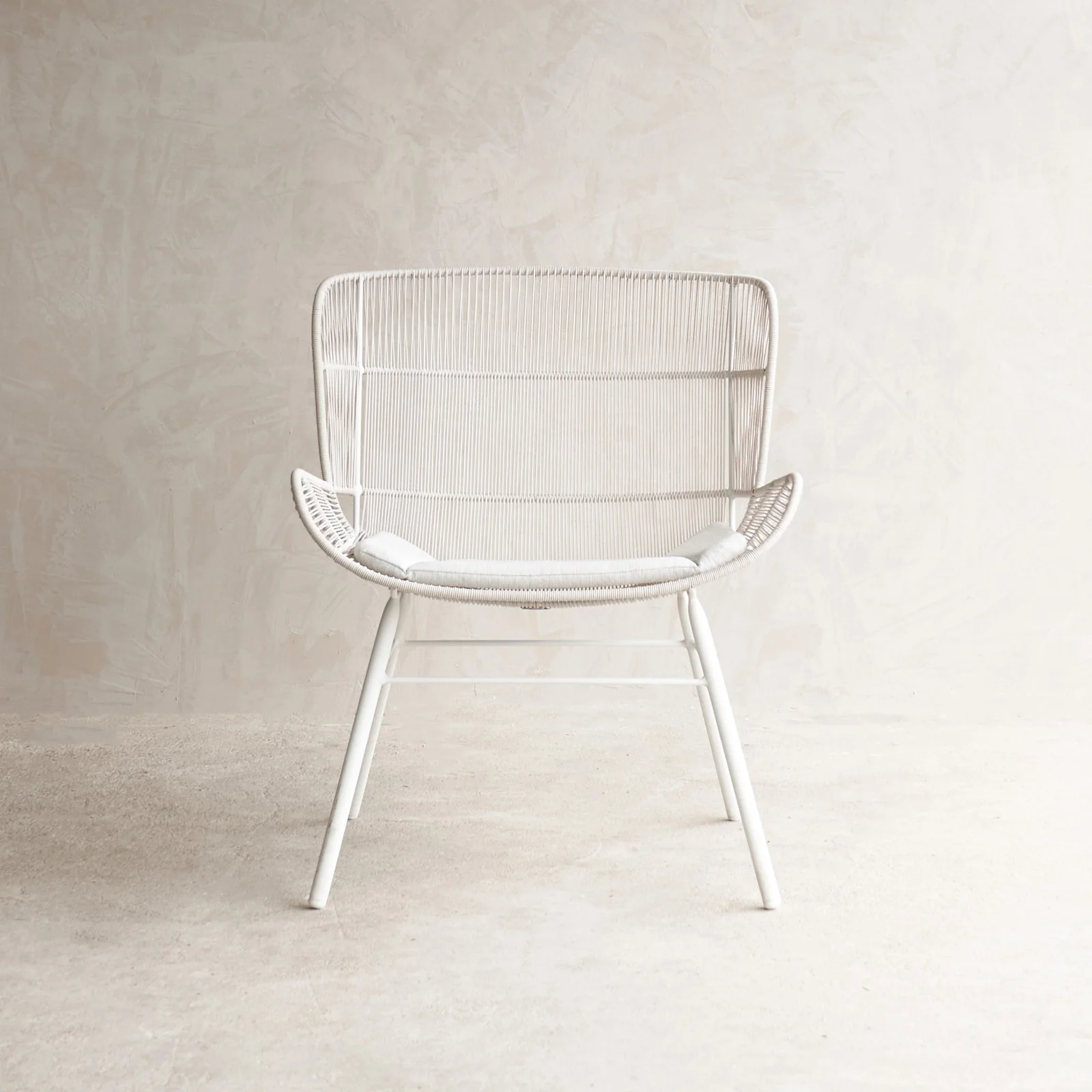 Rose Outdoor Lounge Chair | Chalk - Image 5