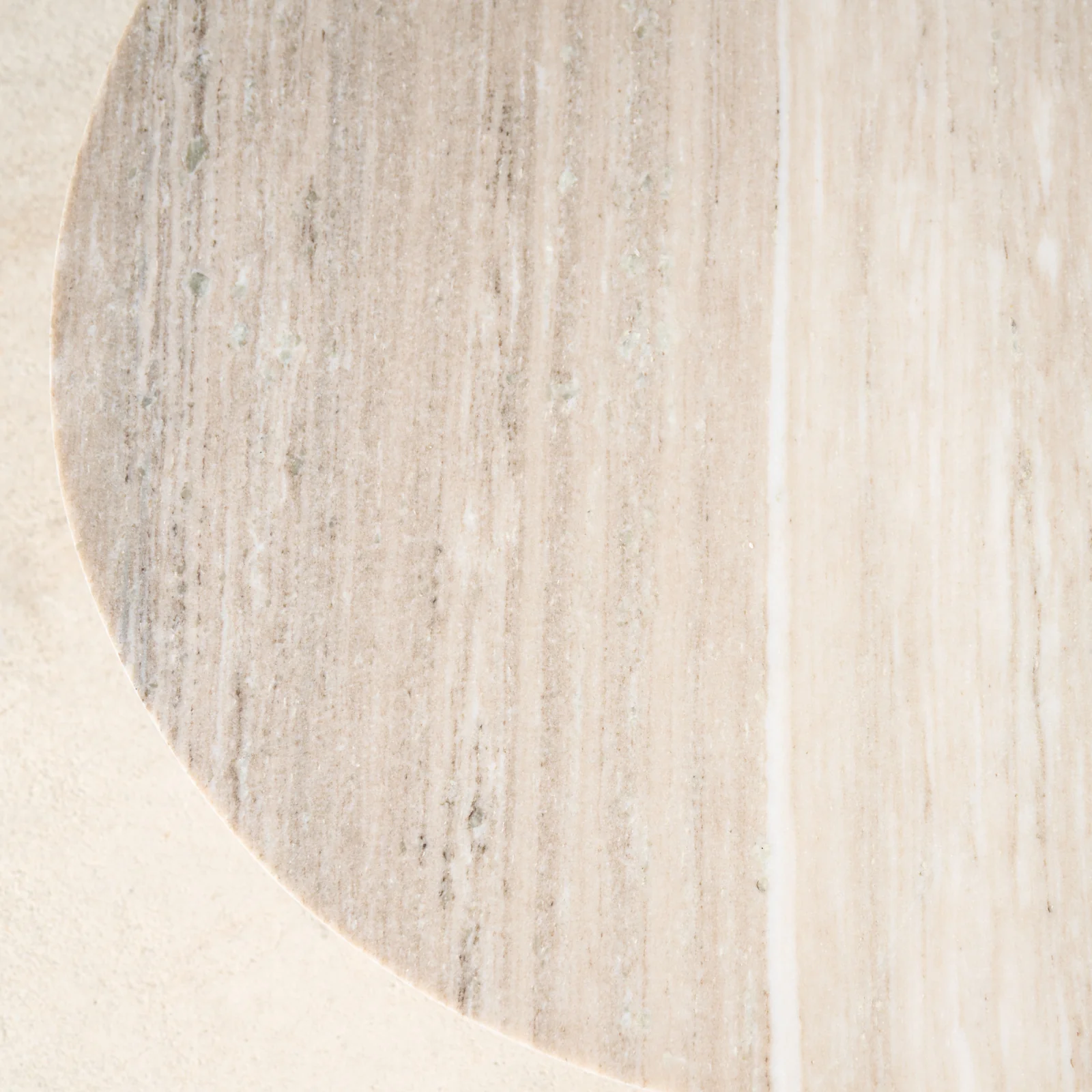 Round Pillar Marble Coffee Table - Image 3