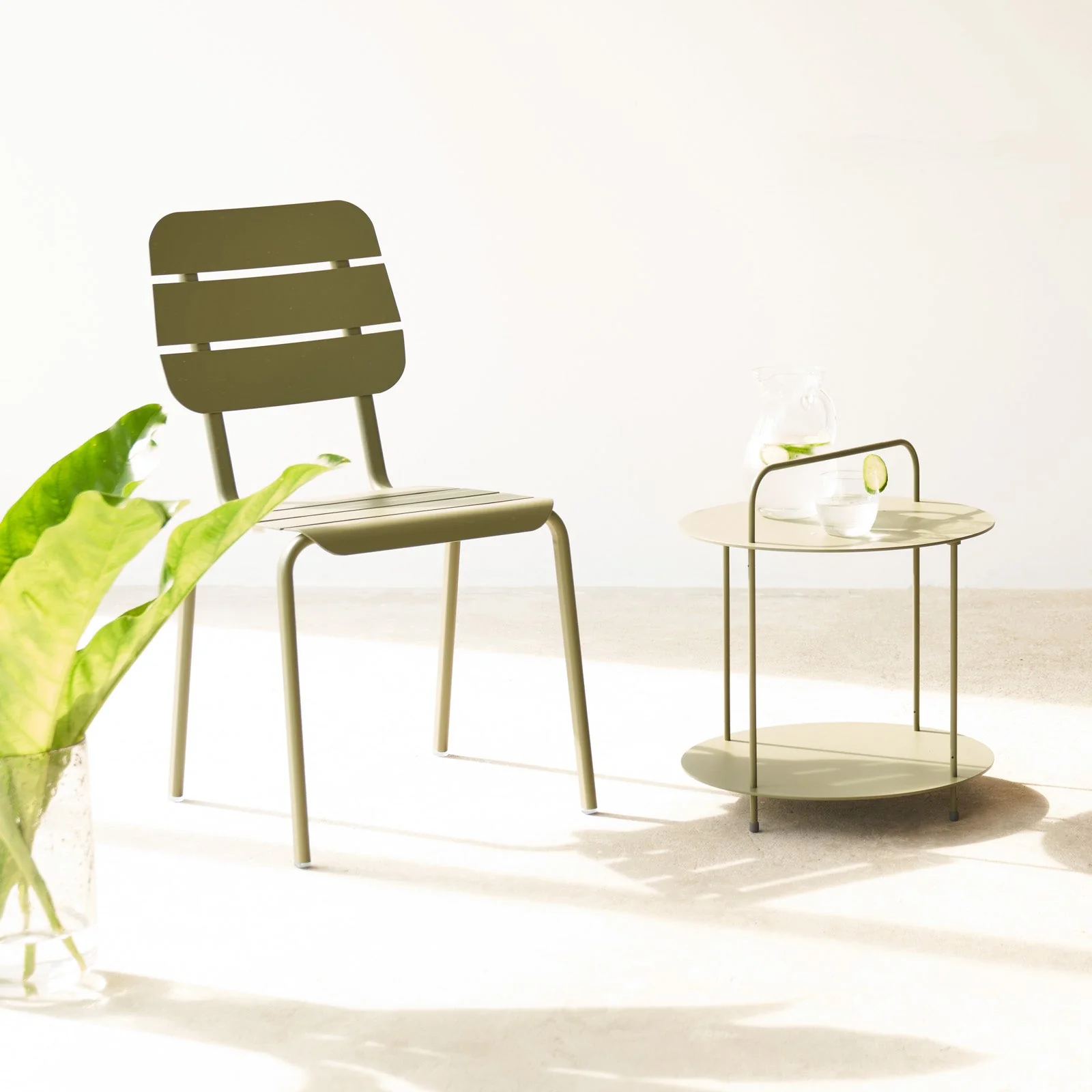 Alicante Outdoor Dining Chair | Green - Image 6