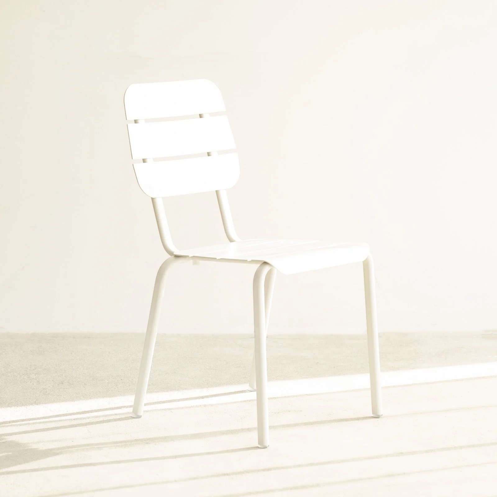 Alicante Outdoor Dining Chair | White - Image 3