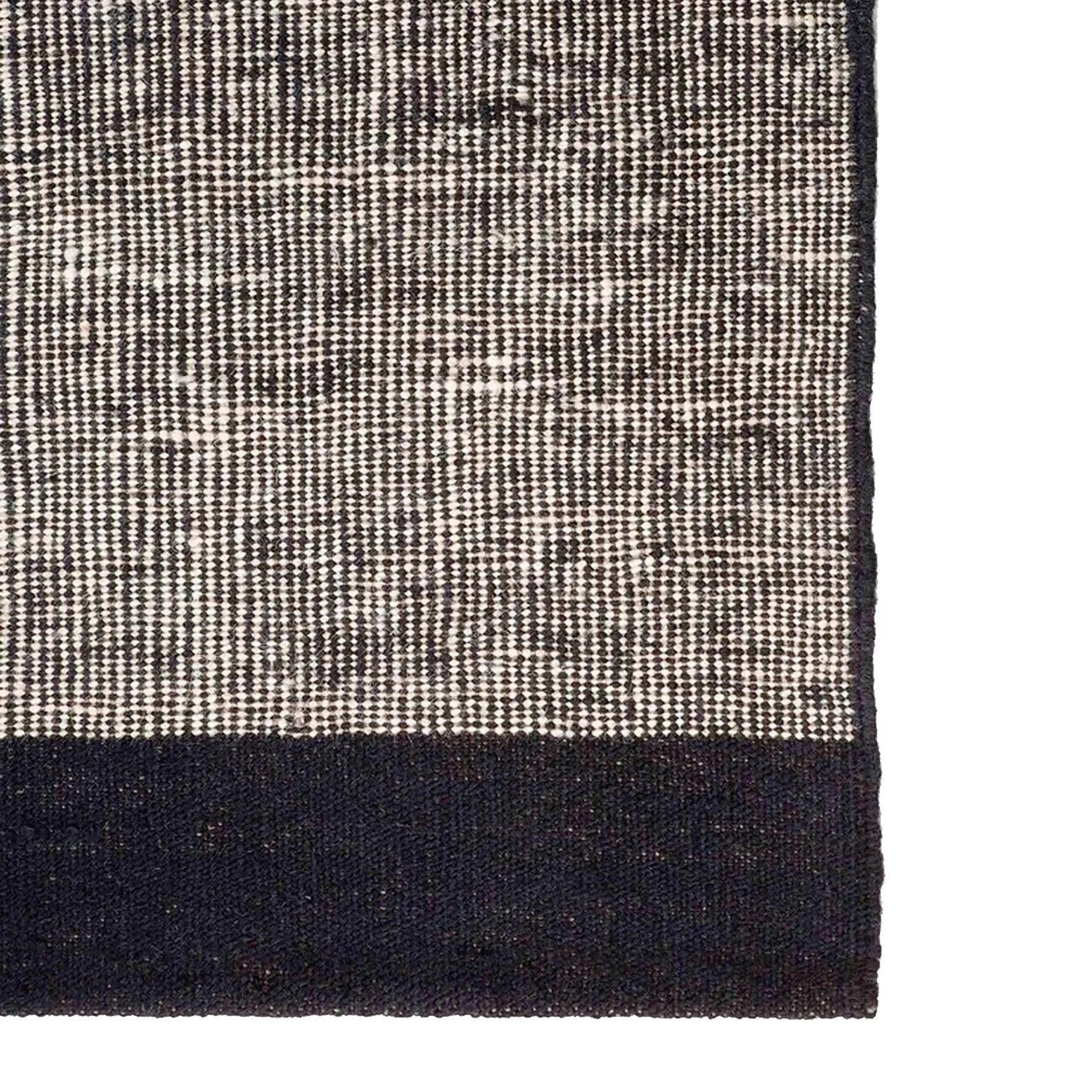 Dots Kilim Rug | Black - Image 7