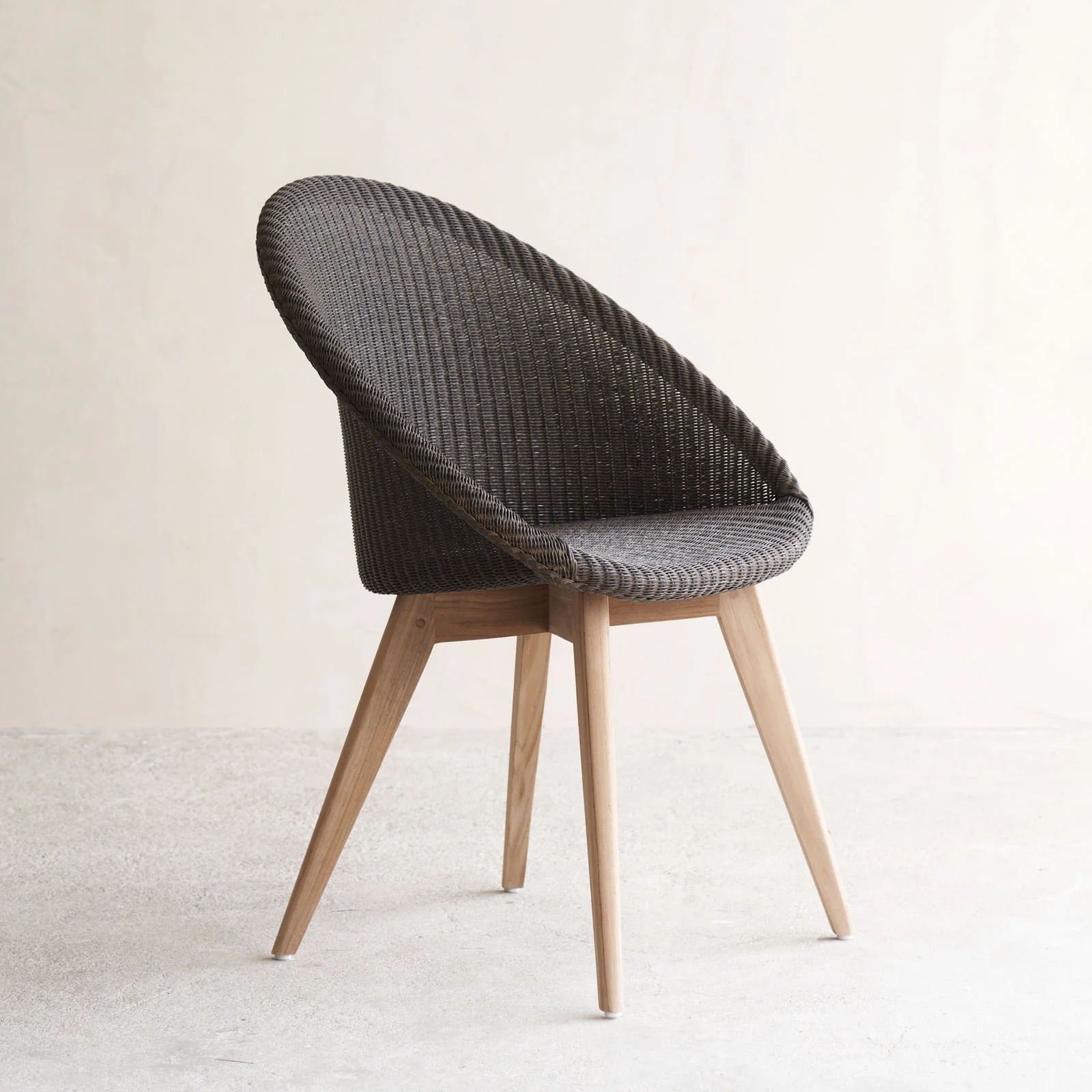Jack Dining Chair | Teak - Dark Grey Wash - Image 3