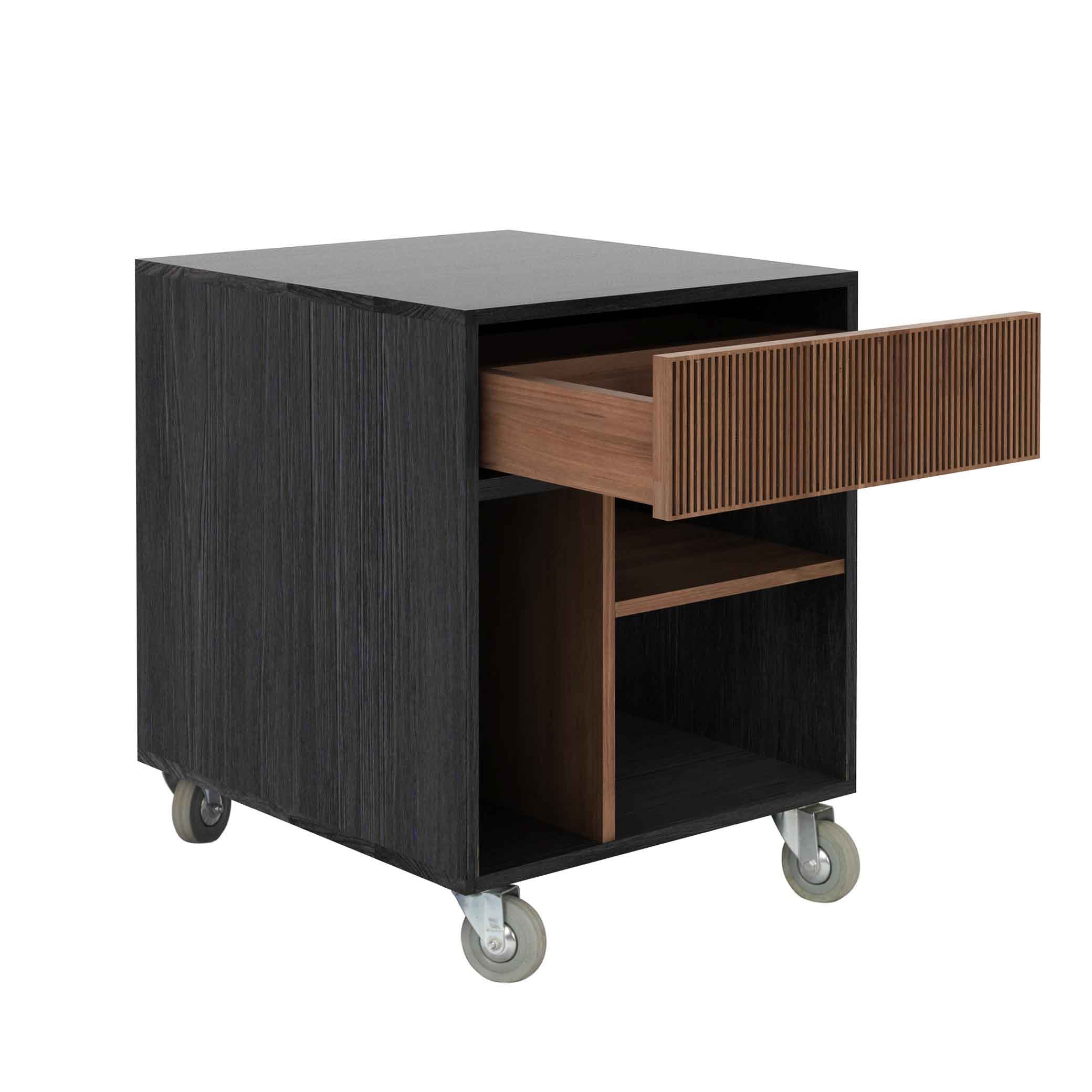 Oscar Drawer Unit | Teak - 1 Drawer (50cm) - Image 3