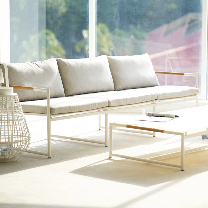 Outdoor Coffee Table | Breeze LX - White - Image 8