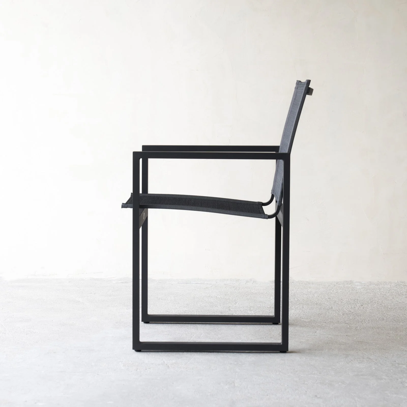 Piano Outdoor Dining Chair With Arms | Asteroid (58cm) - Image 4