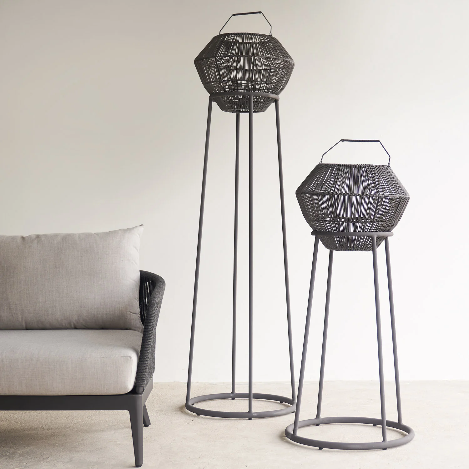 Ruby Outdoor Lantern | Coal - Image 8