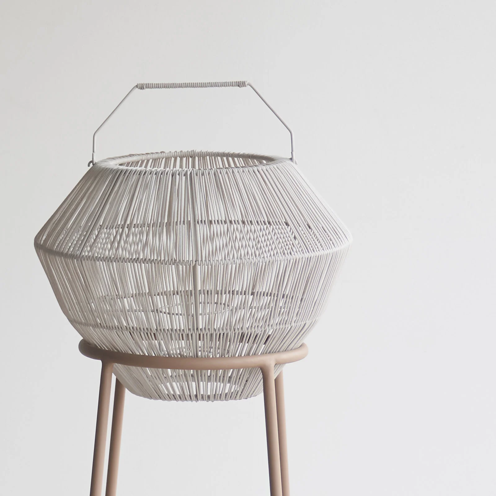 Ruby Outdoor Lantern | Stone Linen - Image 6