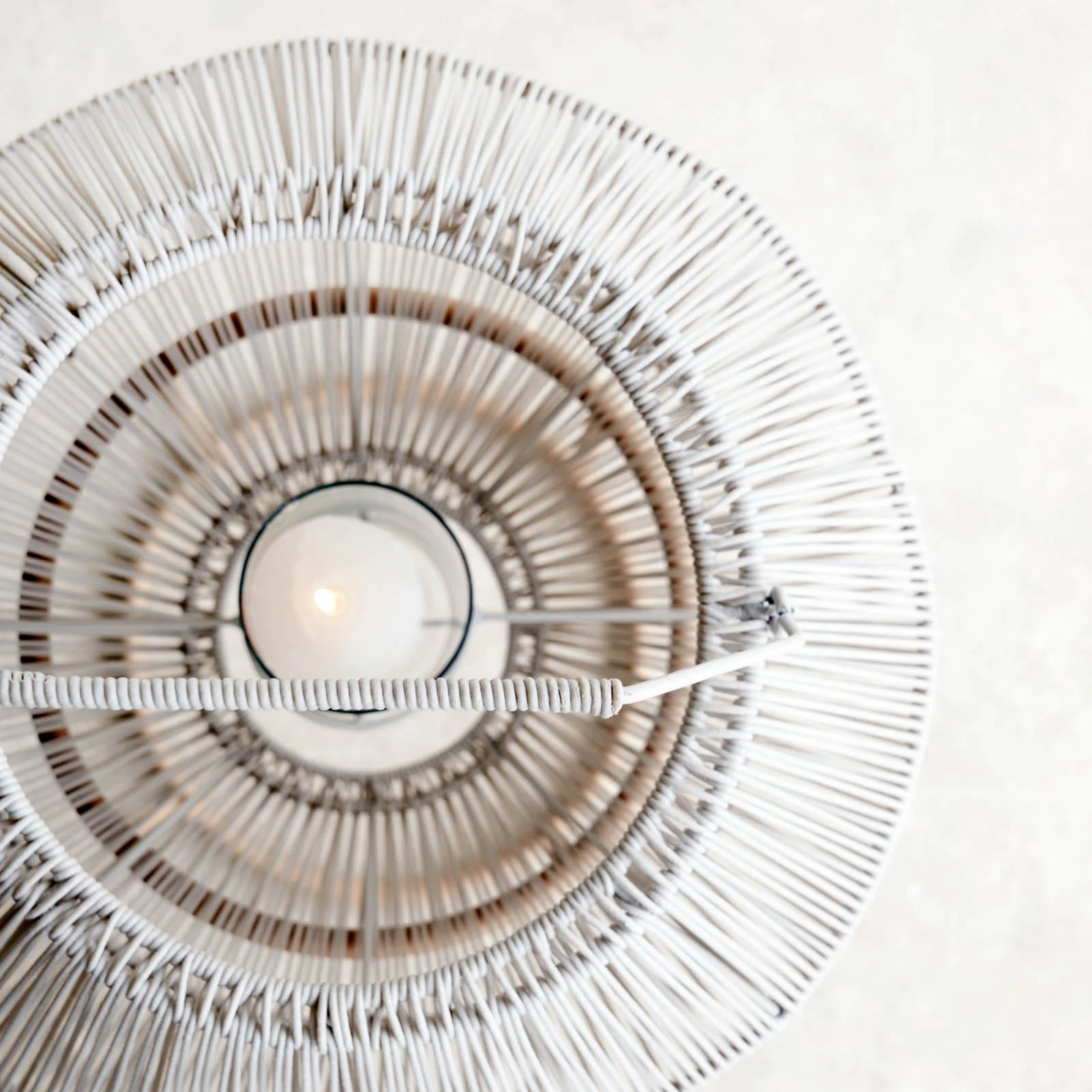Ruby Outdoor Lantern | Stone Linen - Image 7