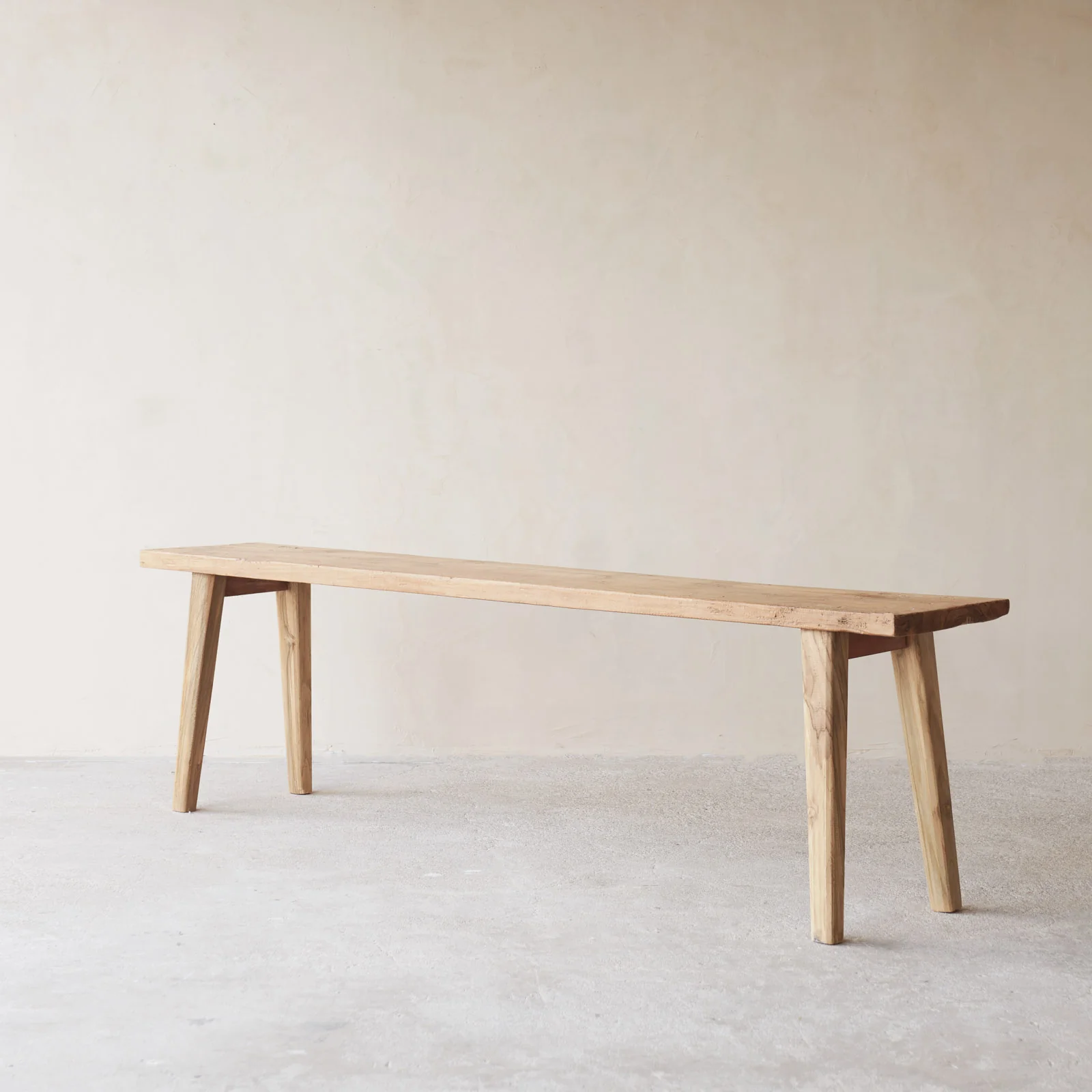 Rustic Java Teak Bench | Natural - Image 10