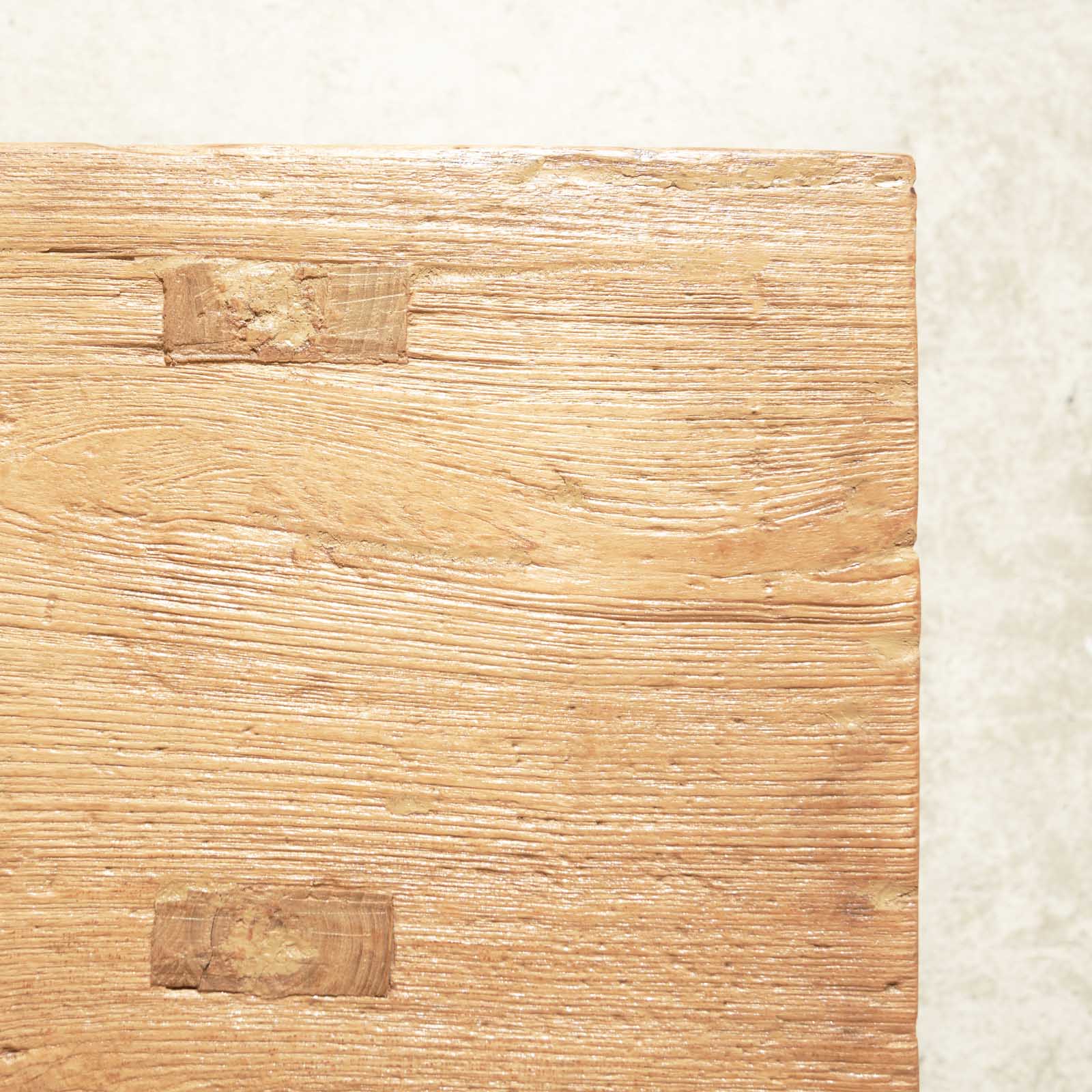 Rustic Java Teak Bench | Natural - Image 3