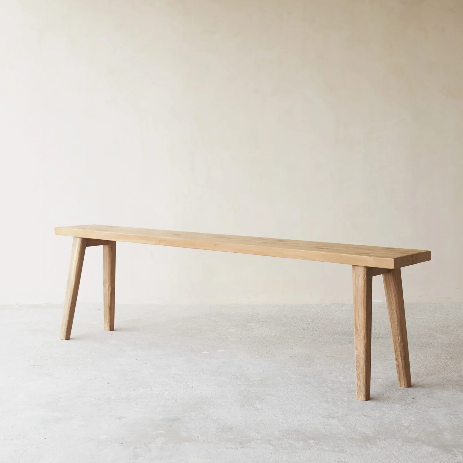 Rustic Java Teak Bench | Natural - Image 8