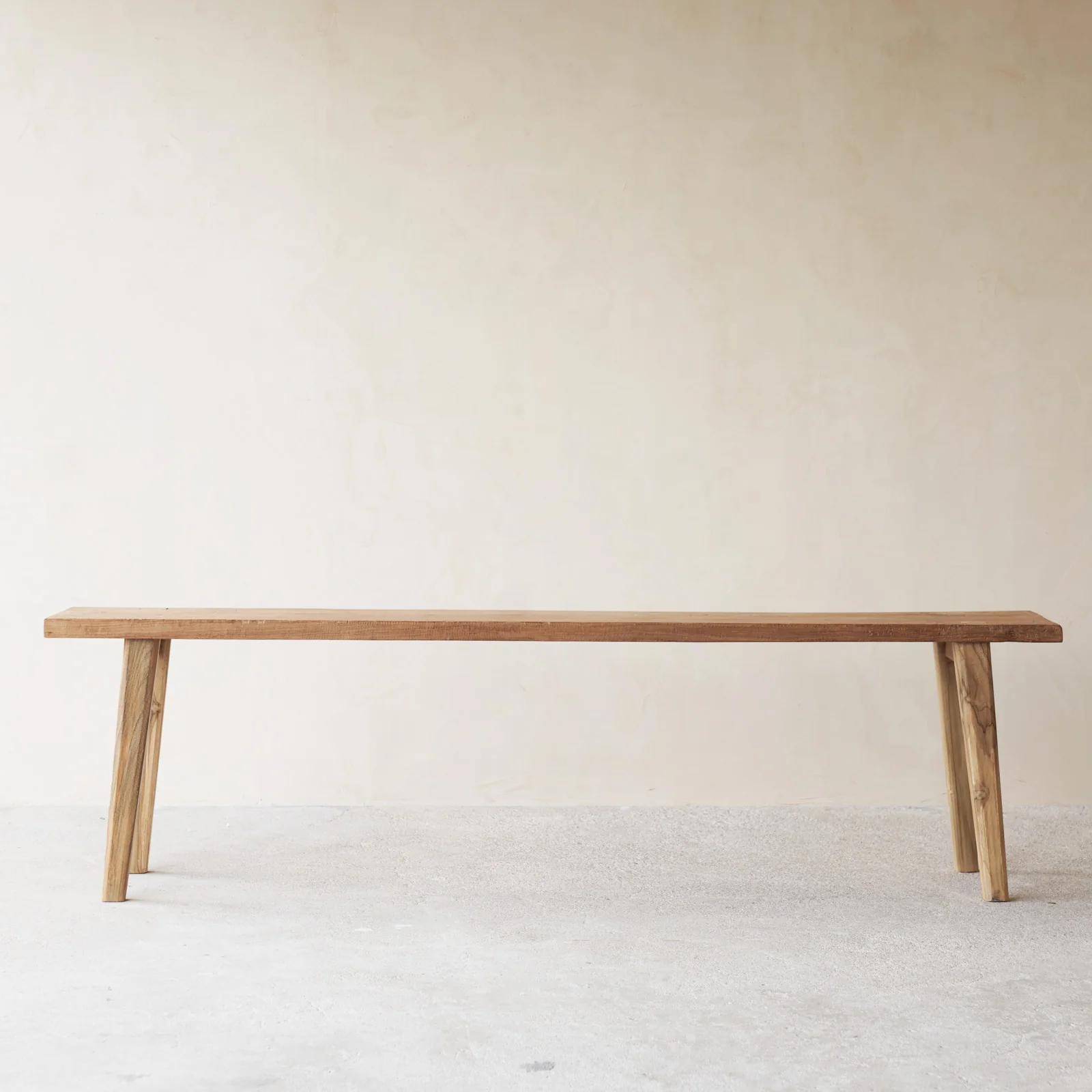 Rustic Java Teak Bench | Natural - Image 9