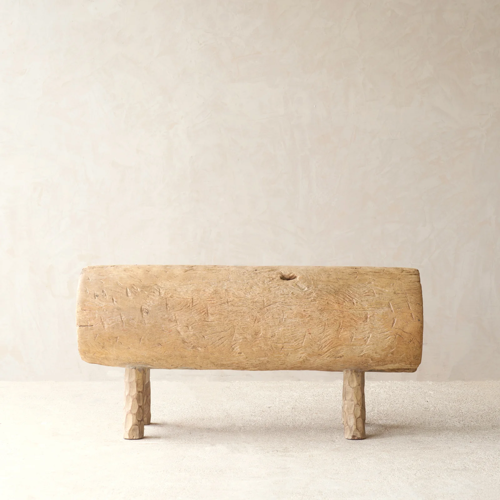 Rustic Log Bench - Image 2