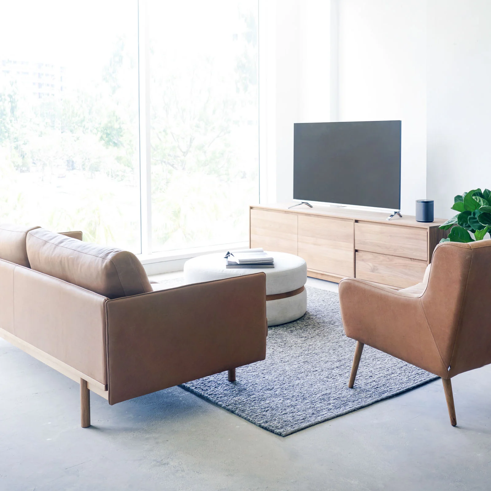 Saga Fabric Ottoman - Image 22