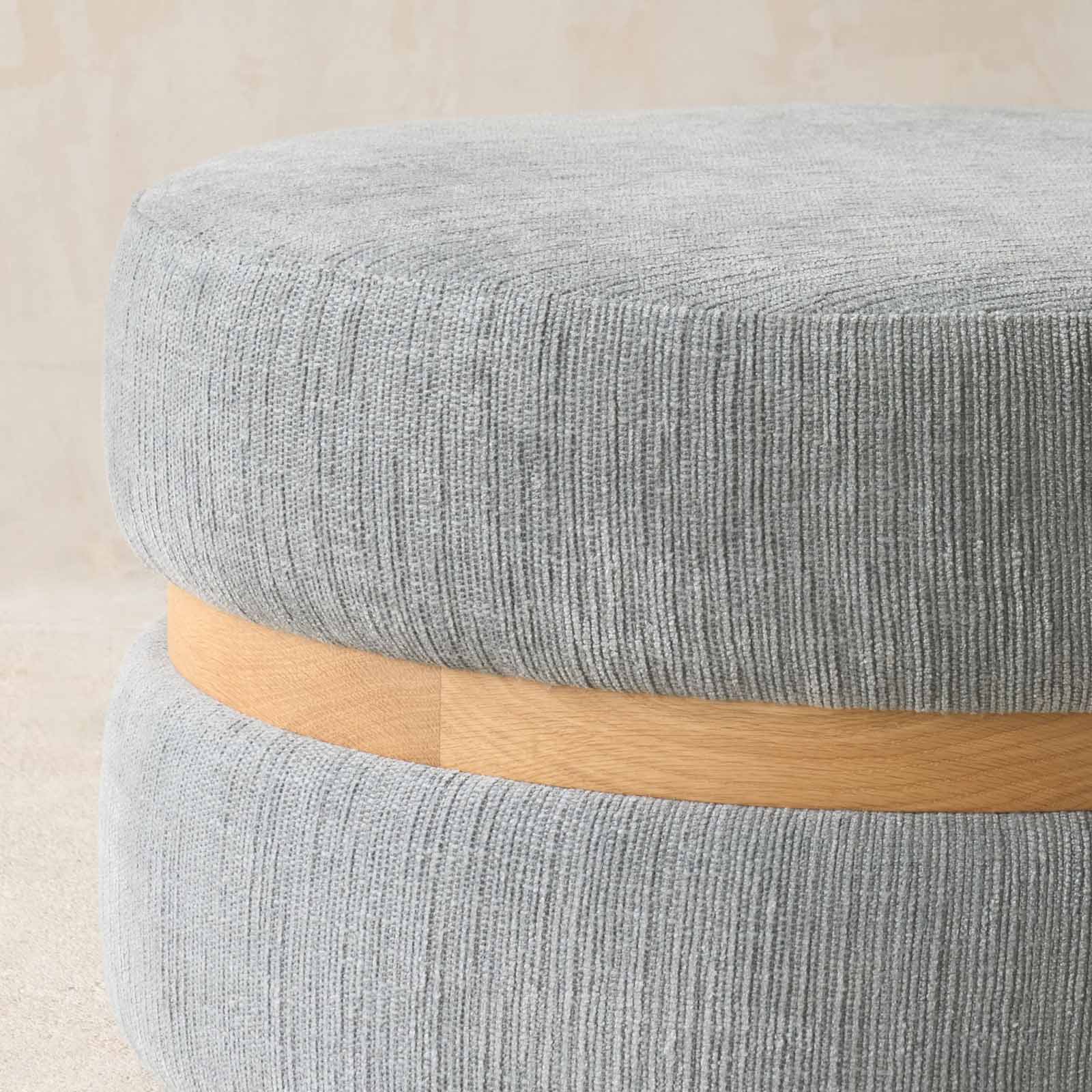 Saga Fabric Ottoman - Image 4