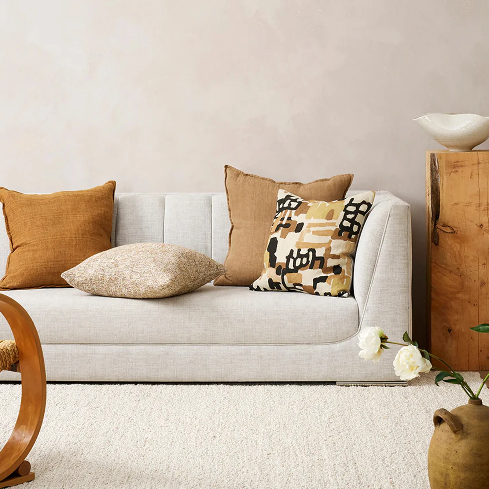 Sahara Cushion | Sunbaked (50 x 50cm) - Image 3