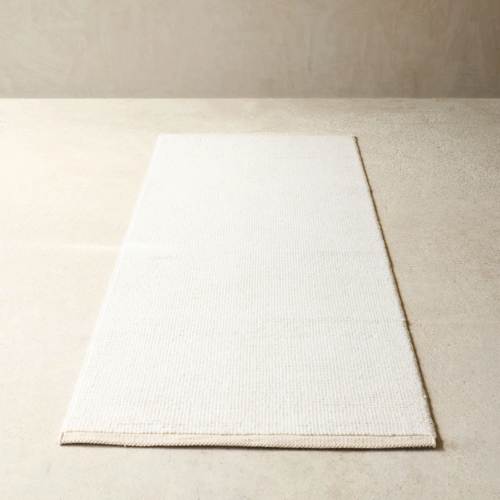 Sahara Wool & Cotton Runner | Cream - Image 4