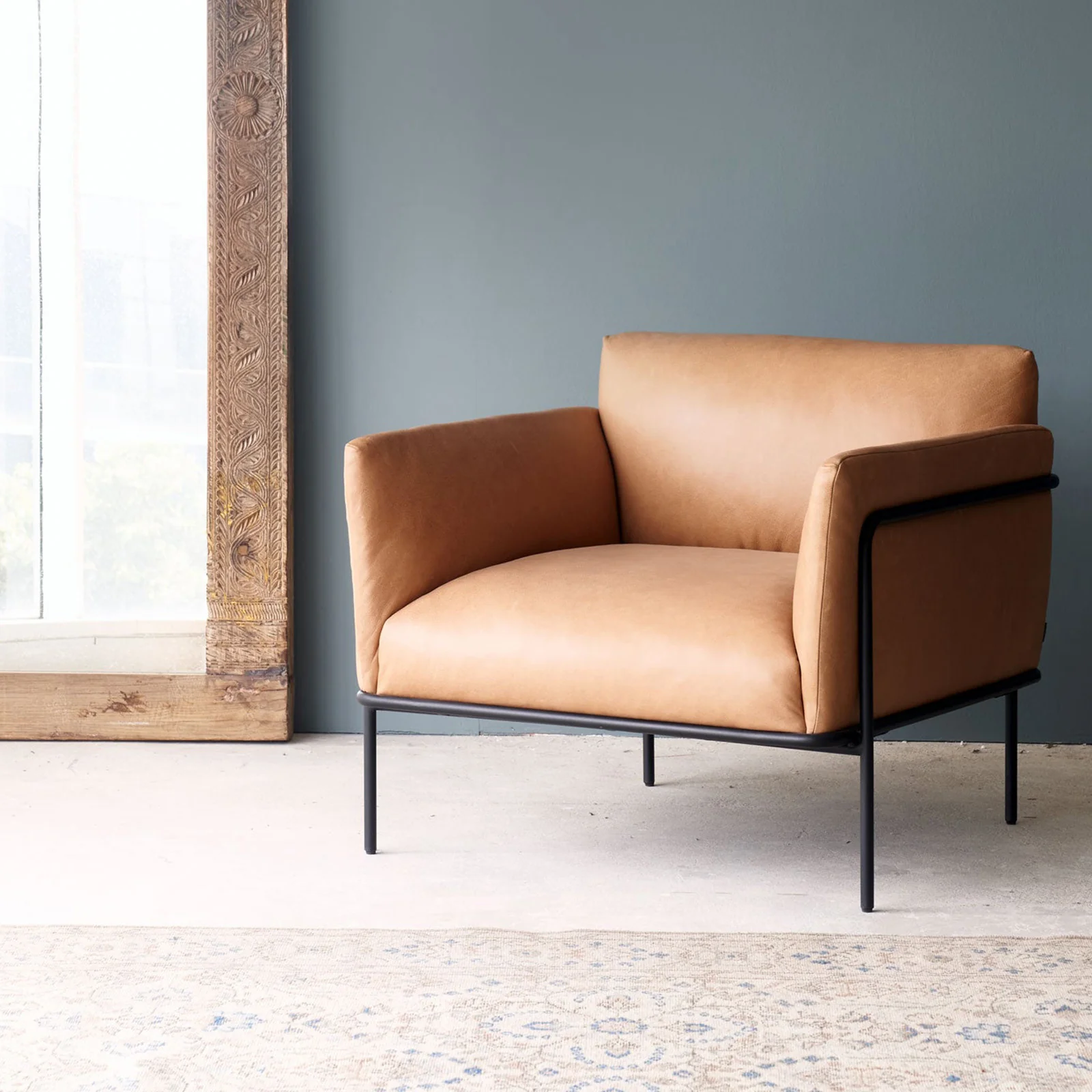 Scribe Leather Armchair | Canyon - Image 5