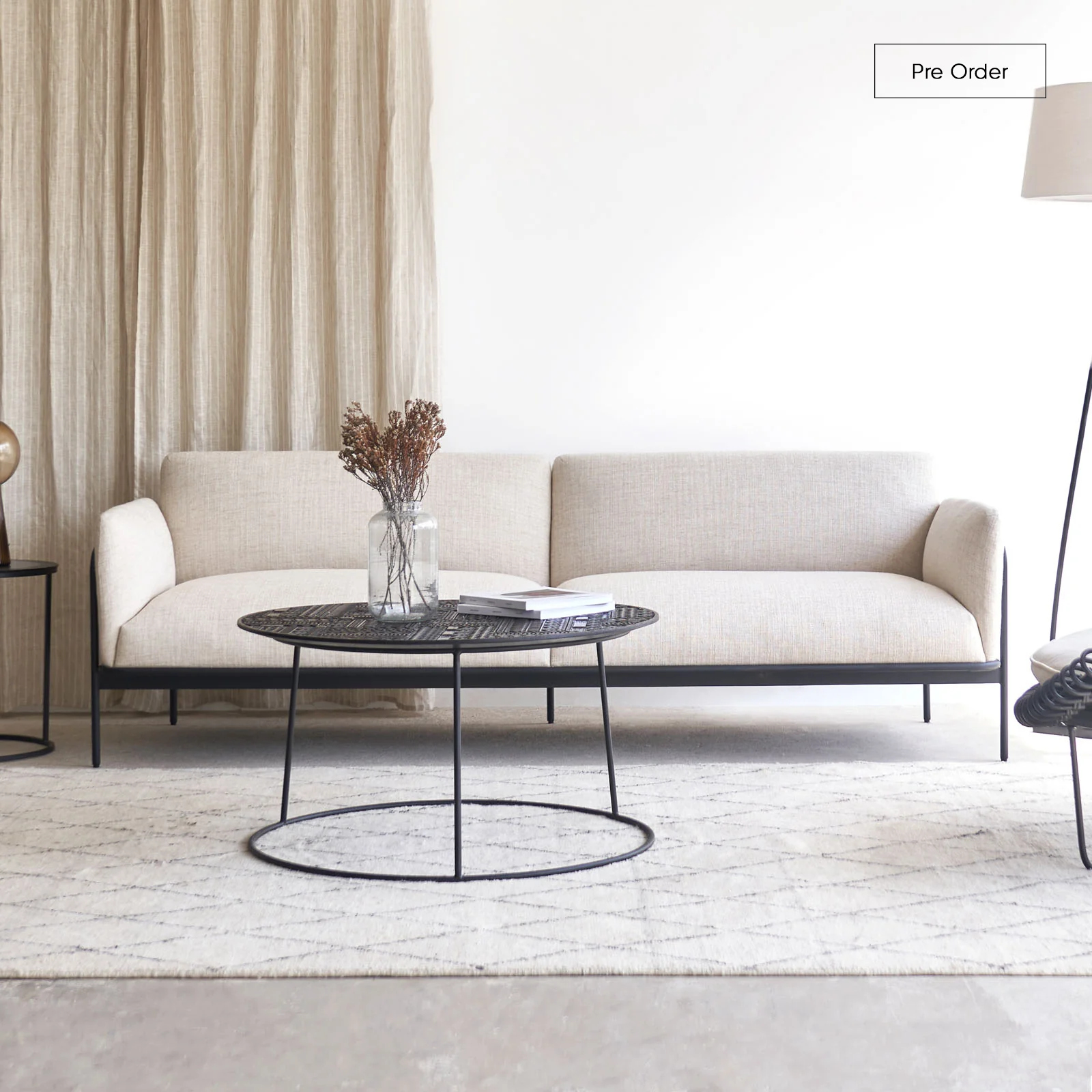 Scribe Sofa | Bespoke Fabric & Leather