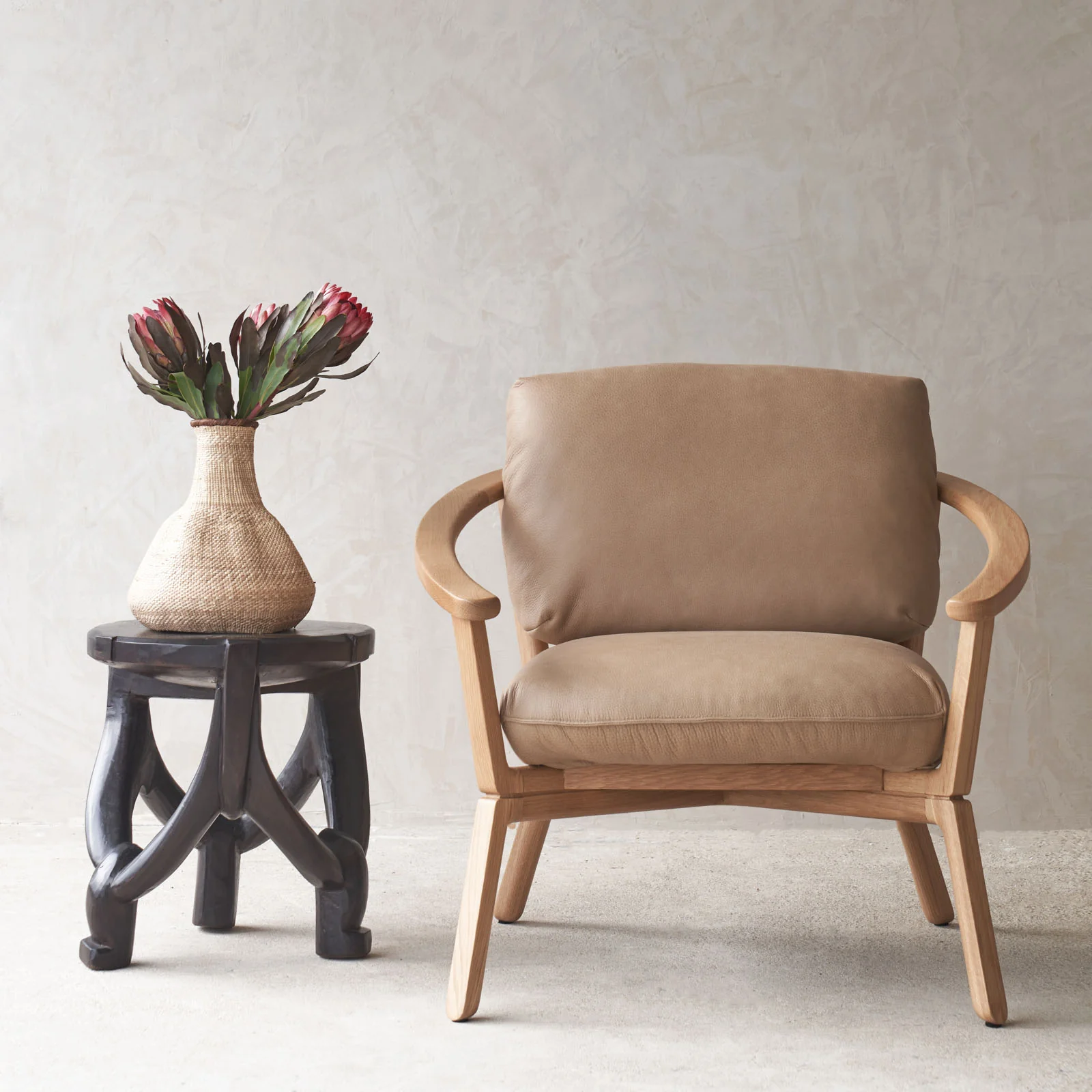 Sensu Armchair | Bespoke Fabric & Leather - Image 3
