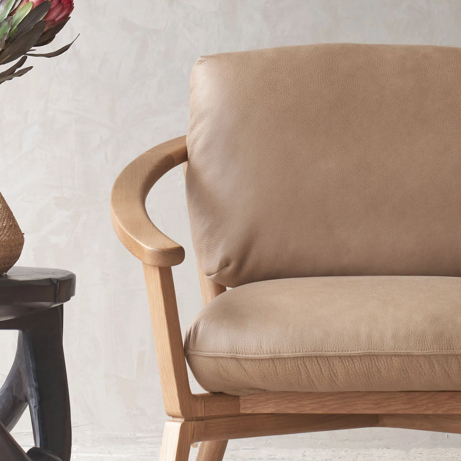 Sensu Armchair | Bespoke Fabric & Leather - Image 4