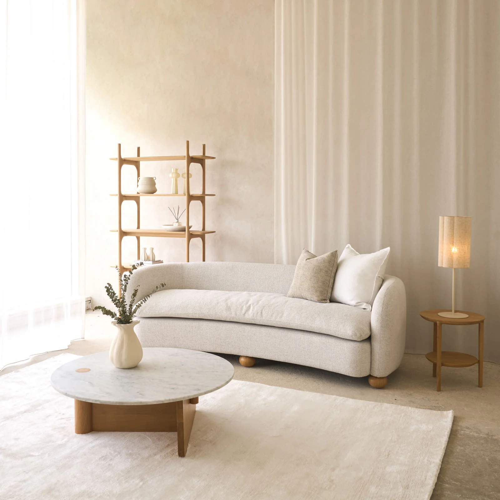 Sera Fabric Sofa | Lola (230cm) - Image 11