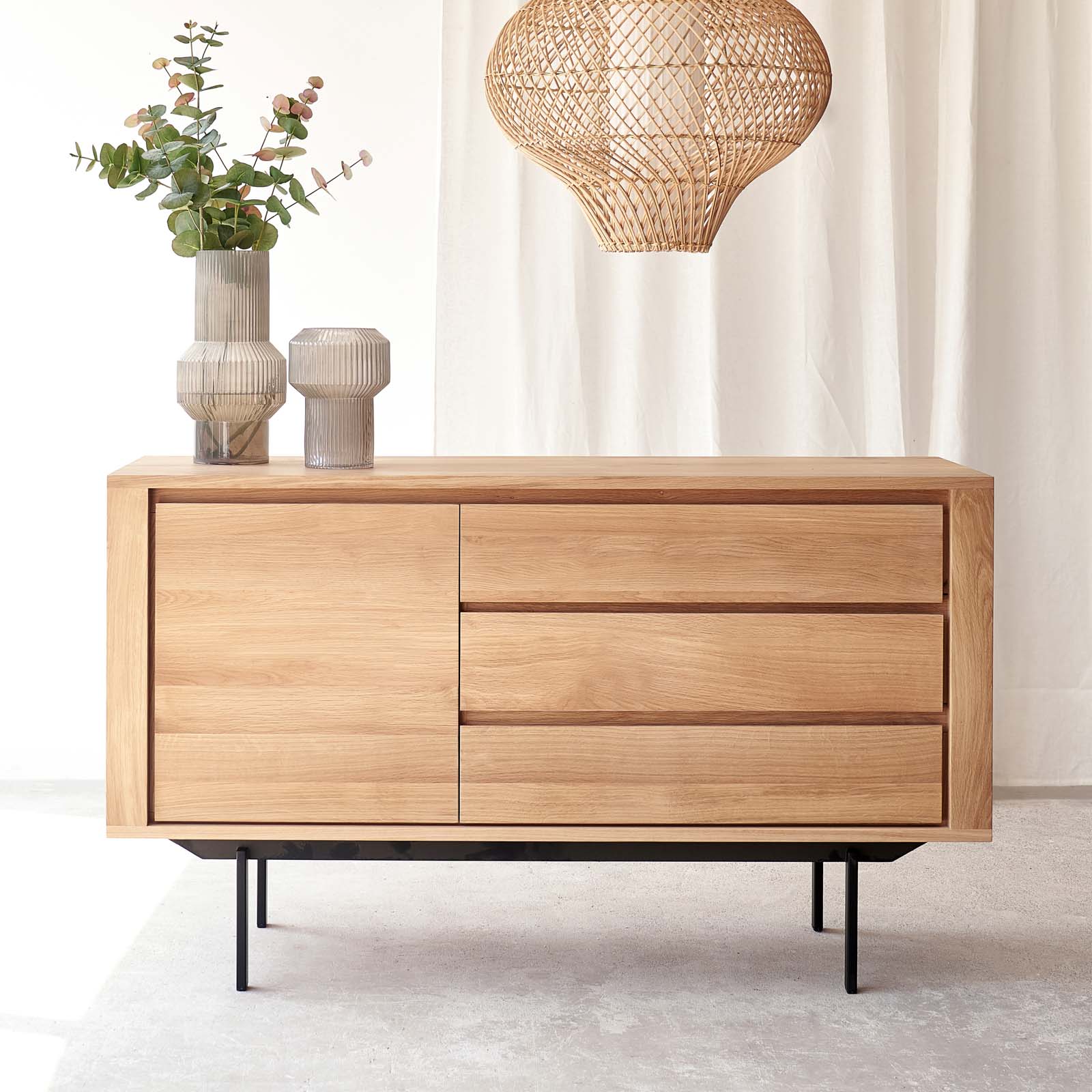 Shadow Sideboard | Oak (134cm) - Image 4