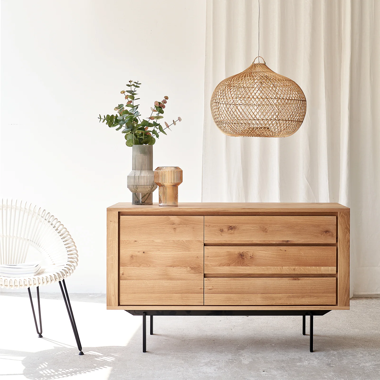 Shadow Sideboard | Oak (134cm) - Image 5