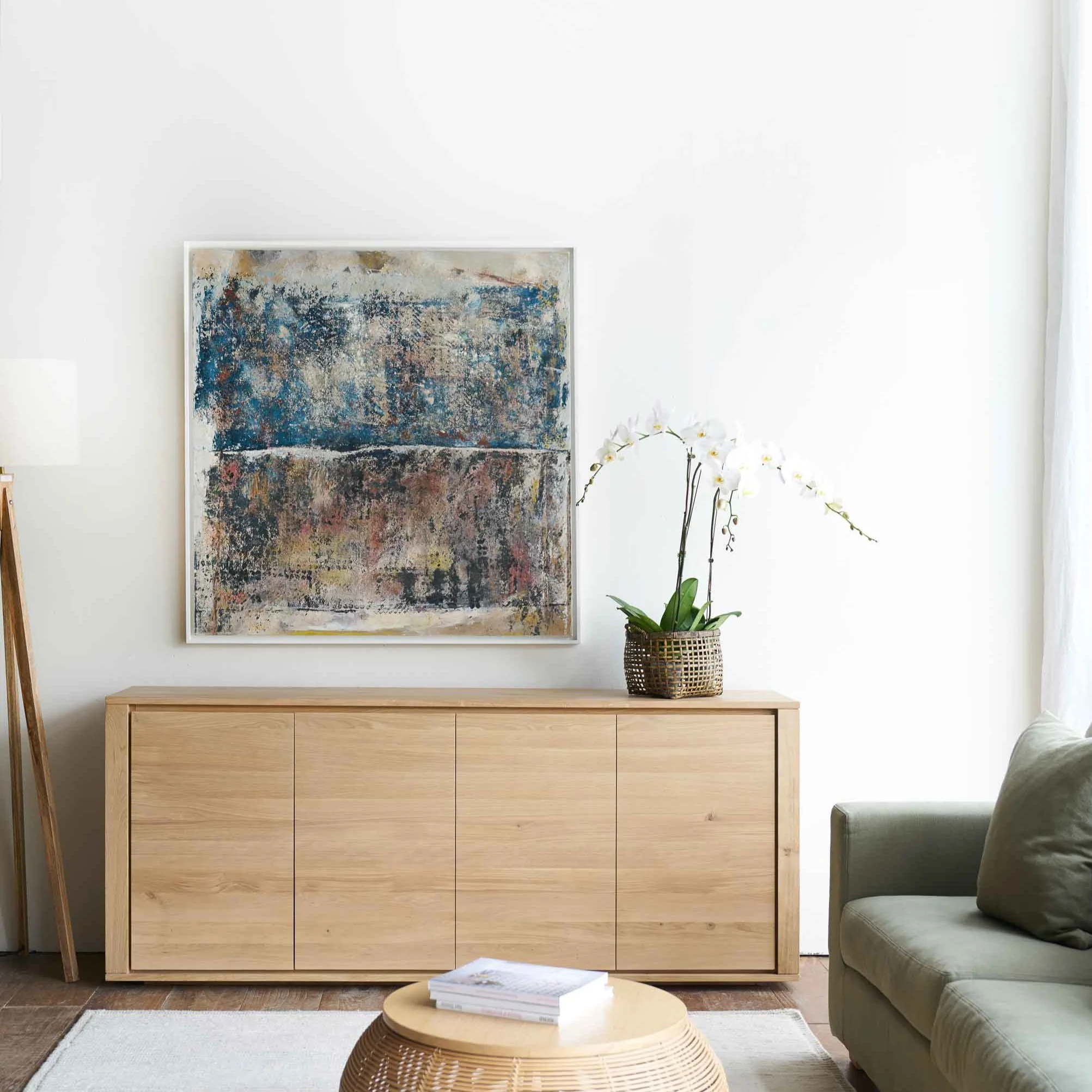 Shadow Sideboard | Oak (203cm) - Image 4