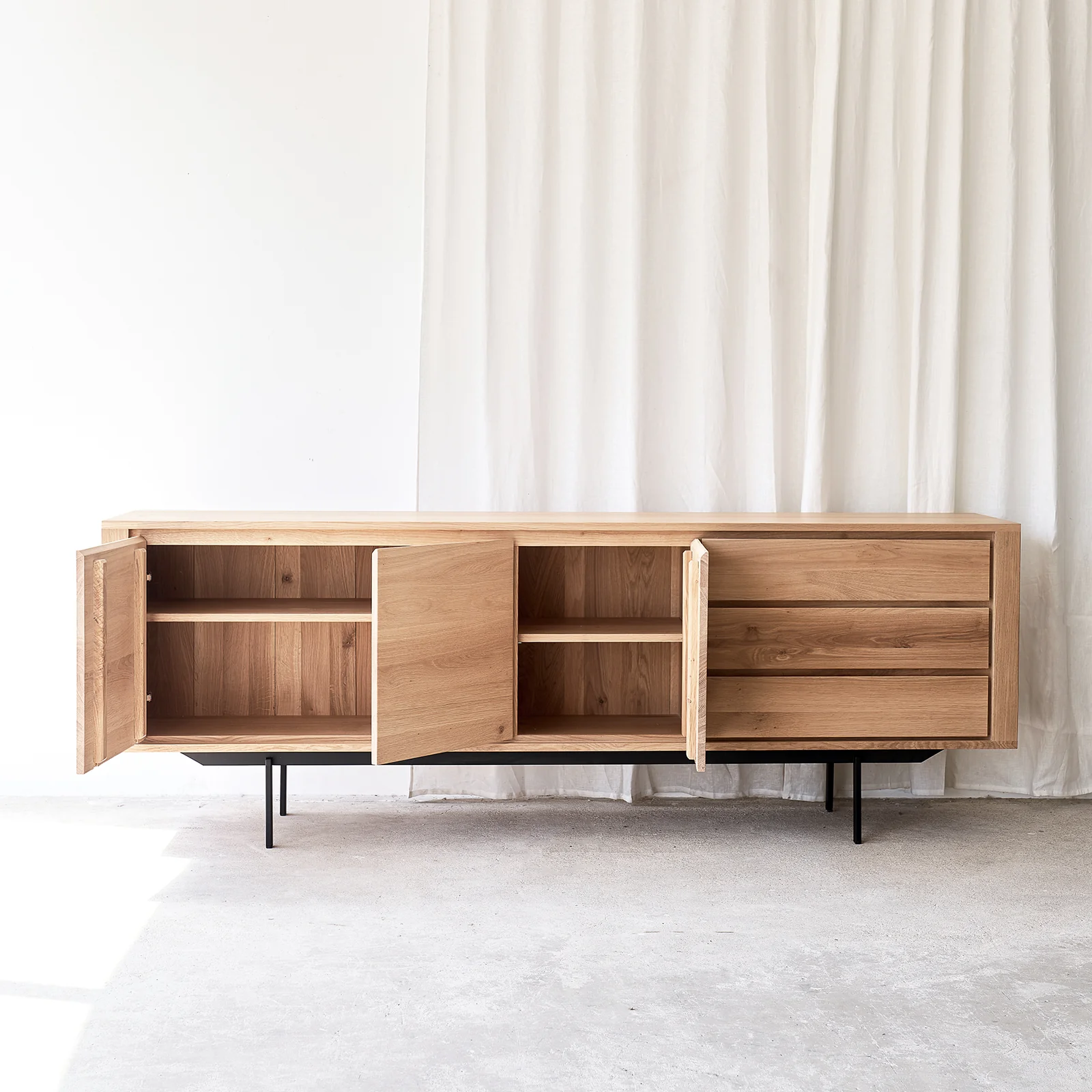 Shadow Sideboard | Oak (224cm) - Image 6