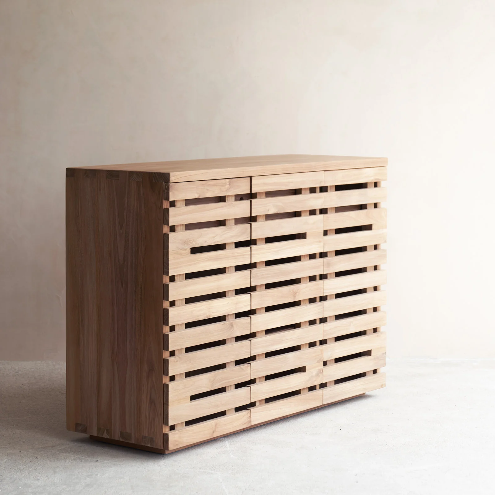 Shoe Cabinet | Teak (120cm) - Image 3