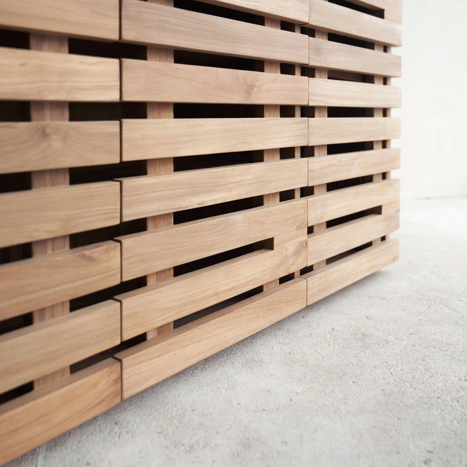 Shoe Cabinet | Teak (120cm) - Image 6