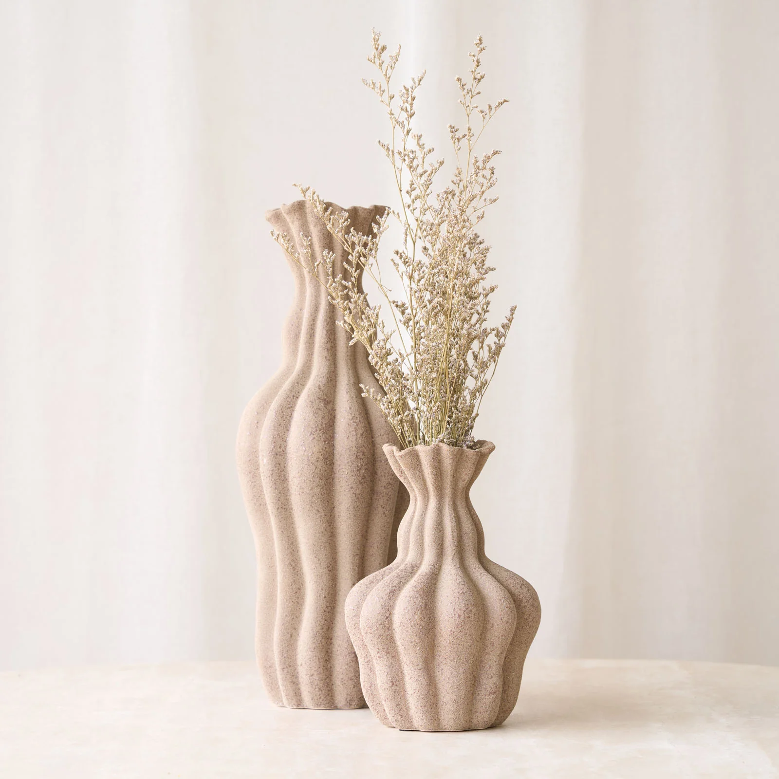 Silvio Vase | Brown