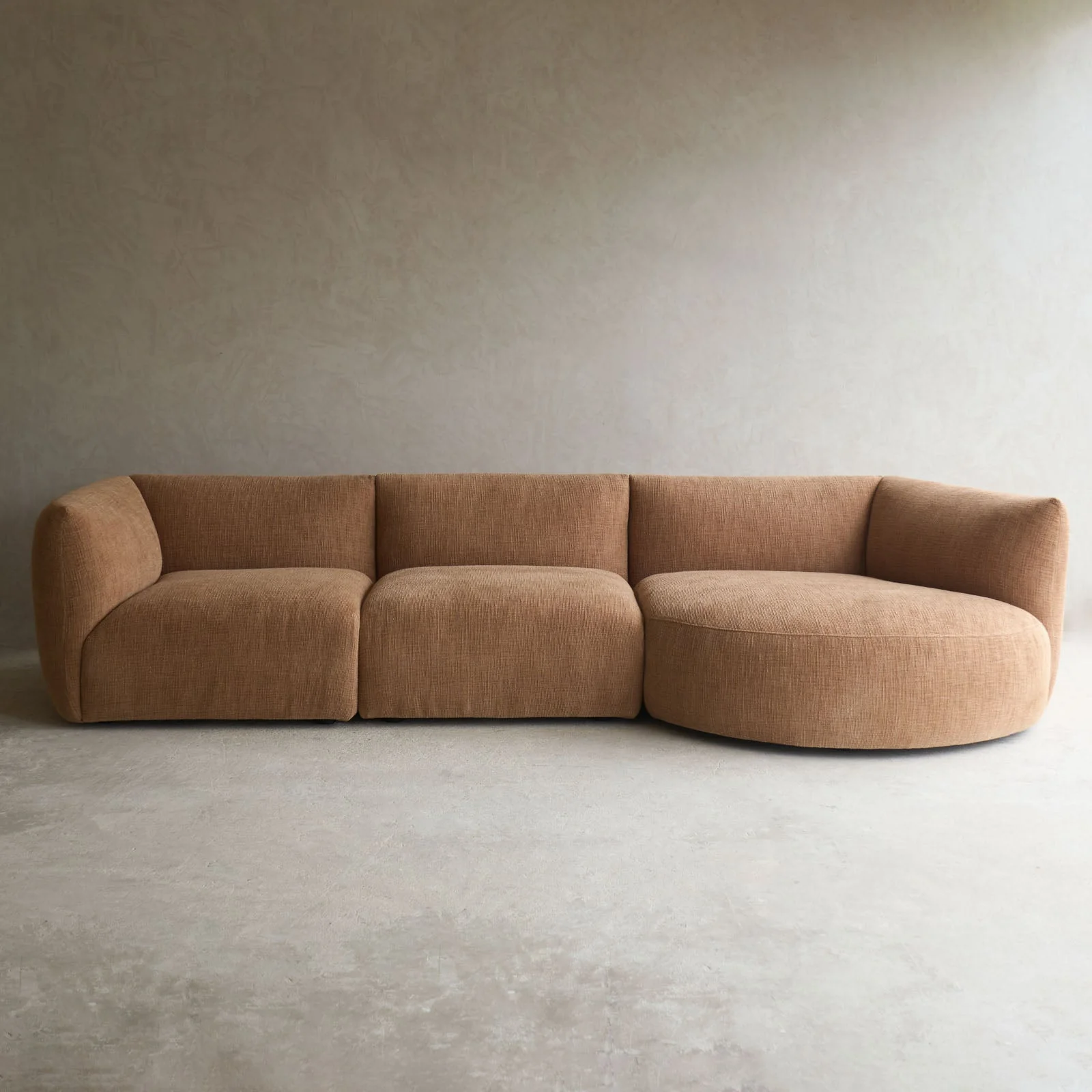 Slipper Full Modular Sofa | Bespoke Fabric/Leather (310cm) - Image 8