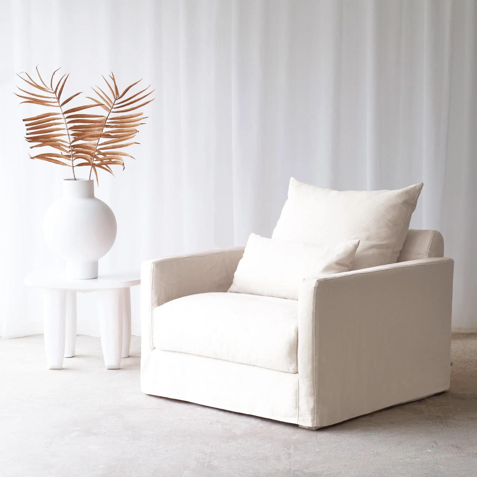 Sloopy Armchair | Bespoke Fabric (98cm) - Image 3