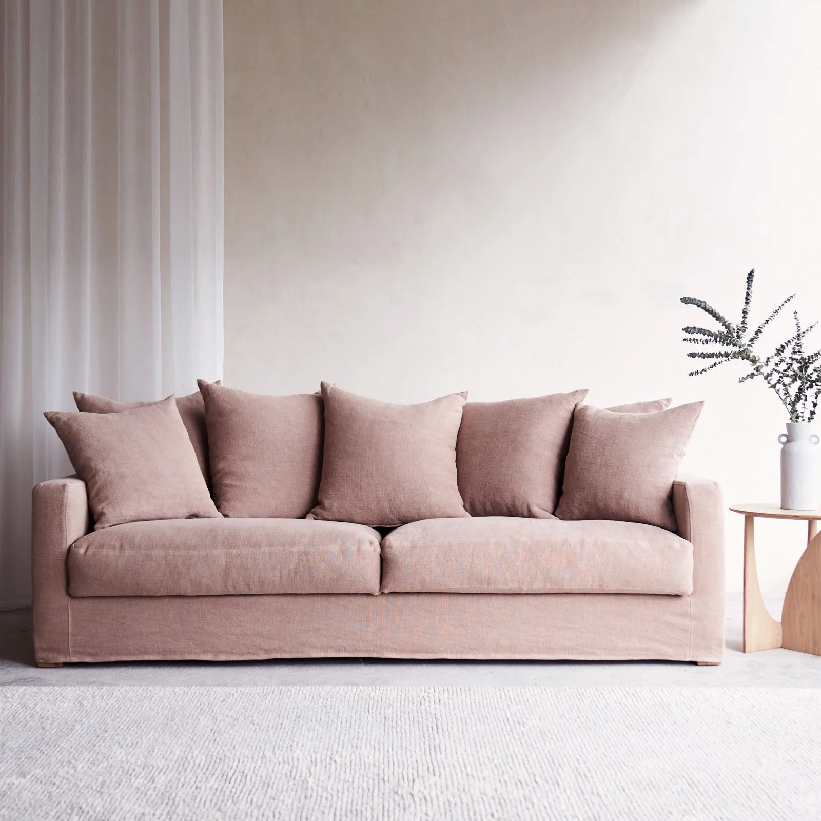 Sloopy Fabric Sofa | 2.5 & 3 Seater - Momo - Image 3