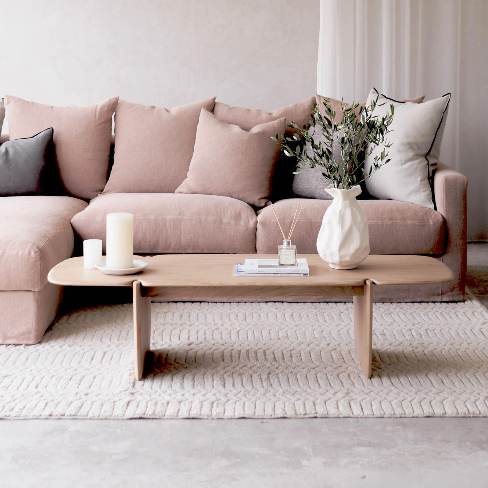 Sloopy L Shape Sofa | Bespoke Fabric - Image 8