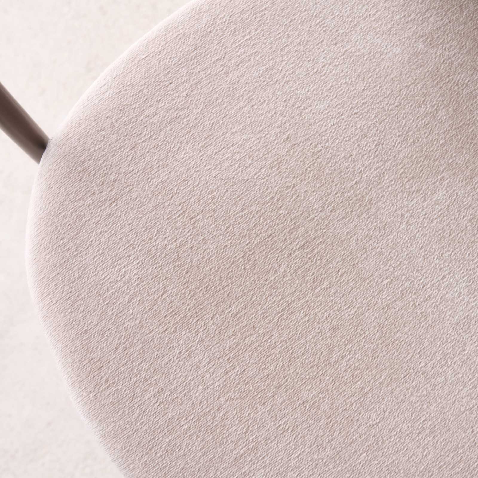 Solace Fabric Dining Chair | Latte Oak - Dunes - Image 6