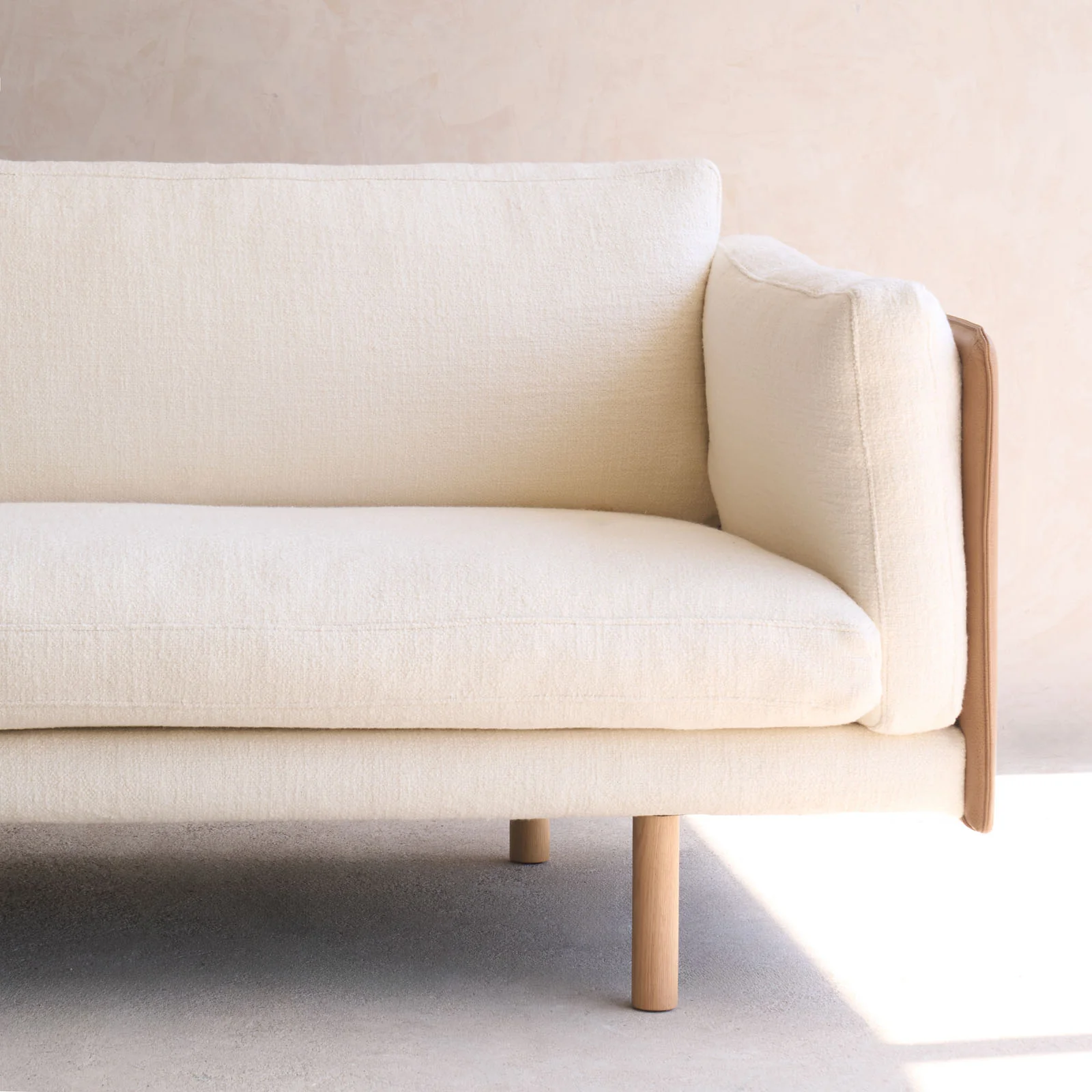 Sonder Sofa | Pecan & Panna Cotta (241cm) - Image 10