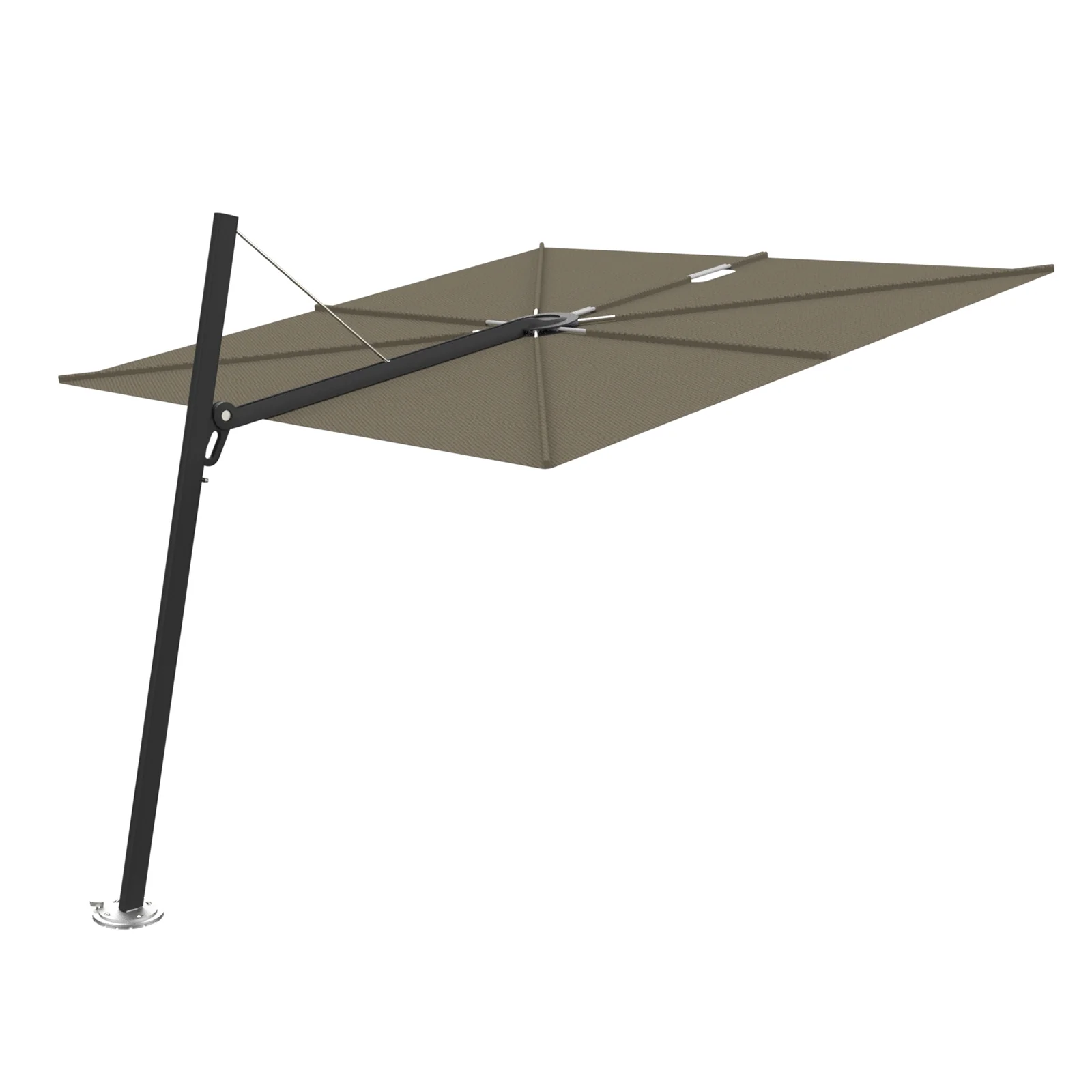 Spectra Forward 80° Umbrella | Cantilever - Black Frame - Image 5