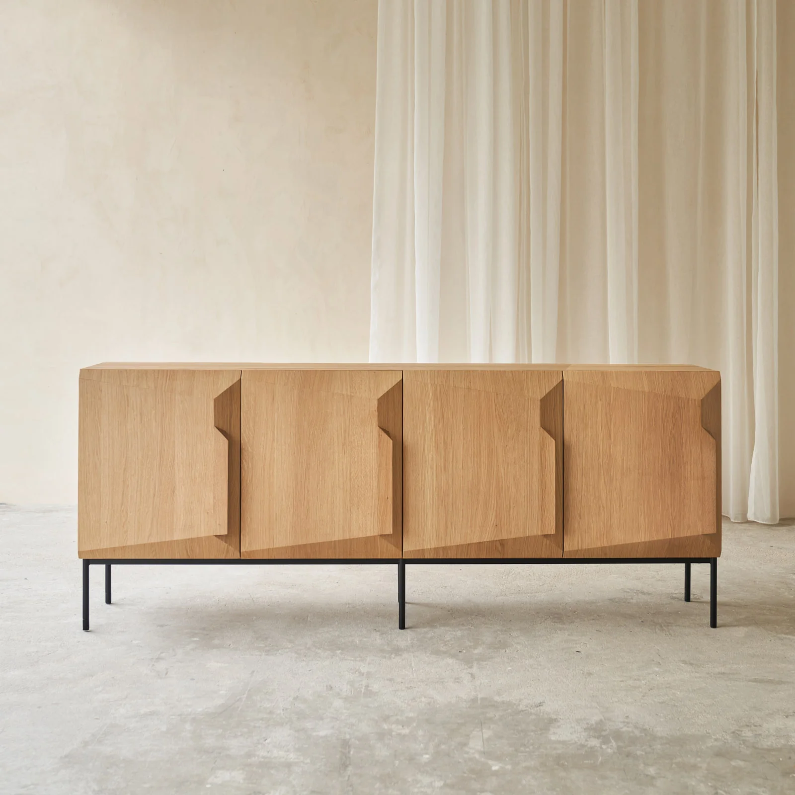 Stairs Sideboard | Oak - Natural (200cm) - Image 3
