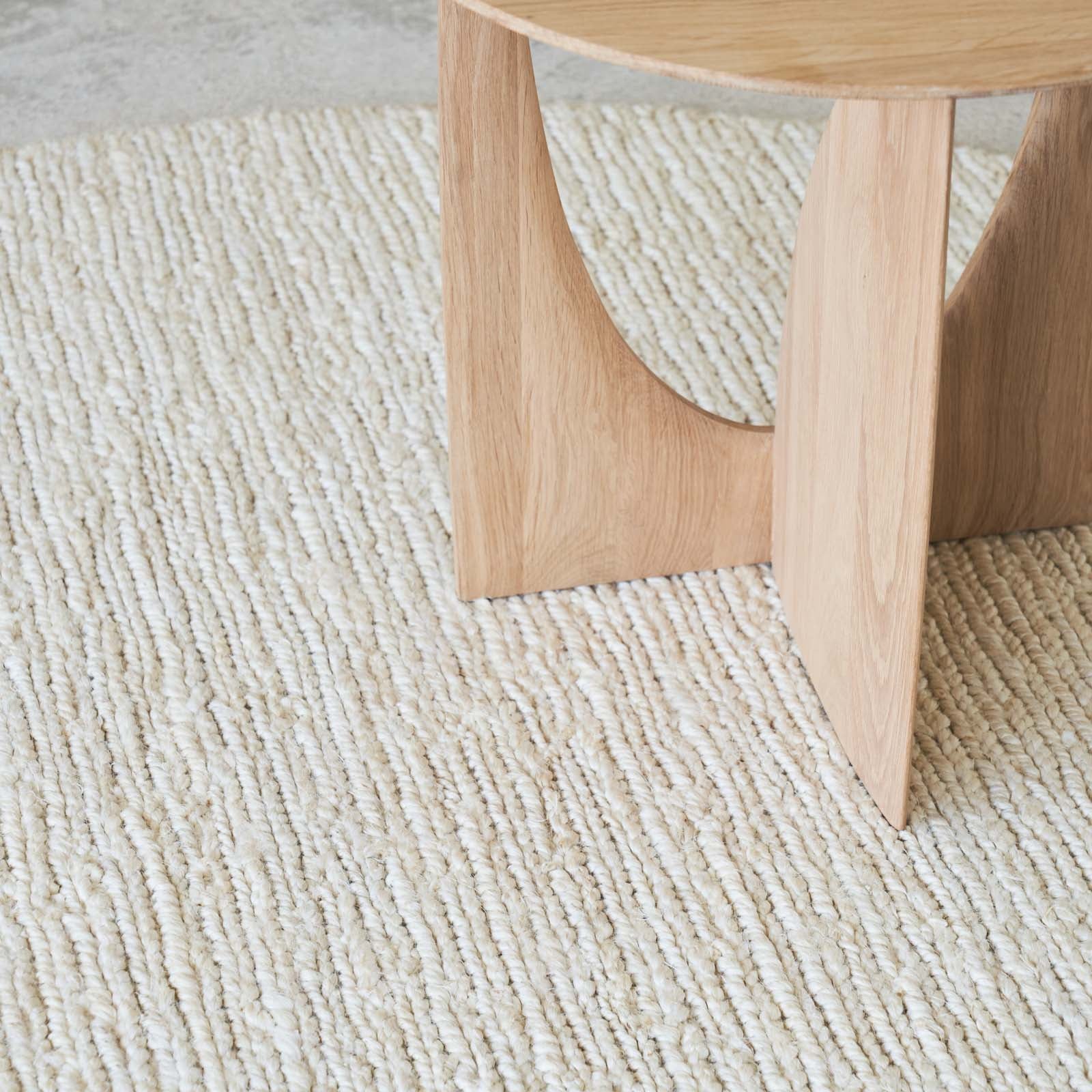 Sumak Jute Rug | Round - Sand - Image 10