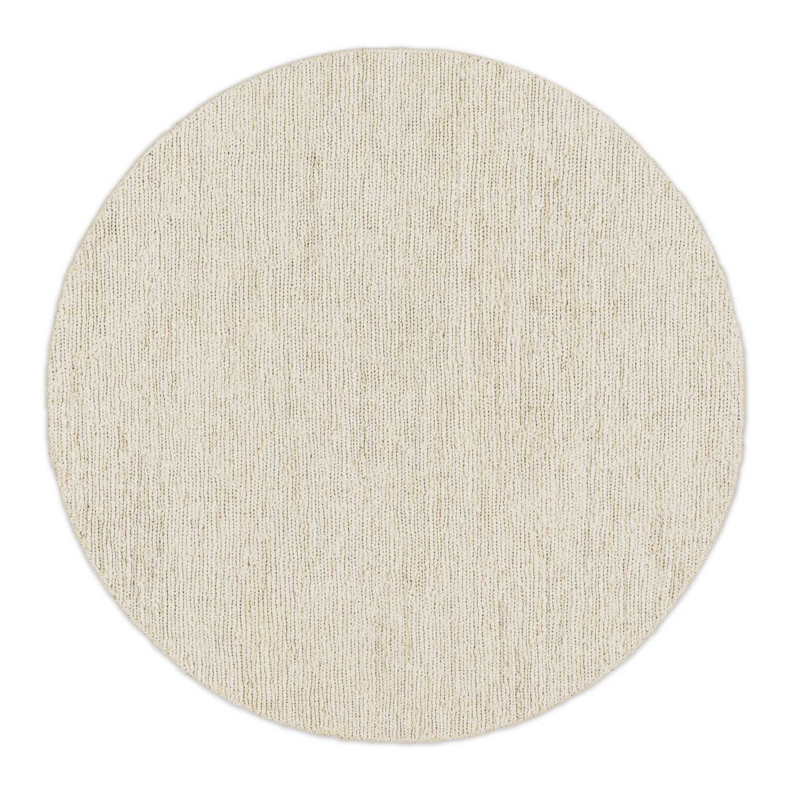 Sumak Jute Rug | Round - Sand - Image 12
