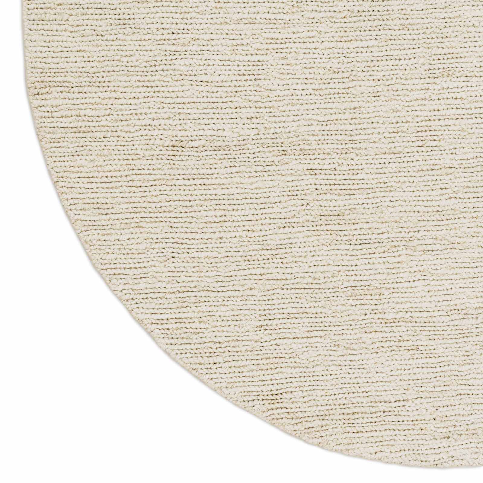 Sumak Jute Rug | Round - Sand - Image 14