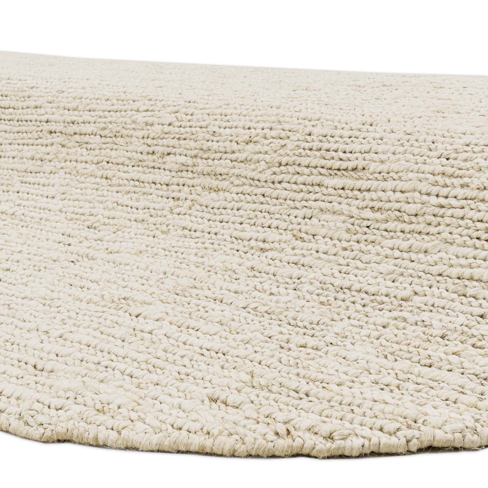 Sumak Jute Rug | Round - Sand - Image 17