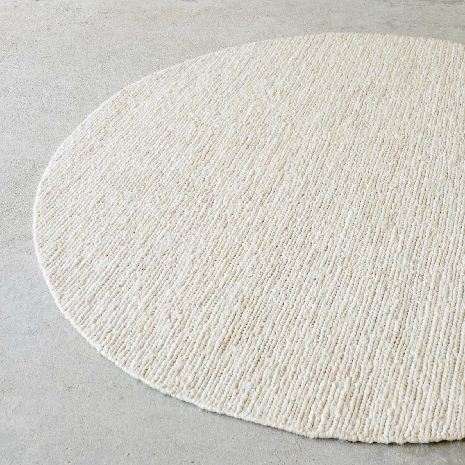 Sumak Jute Rug | Round - Sand - Image 9