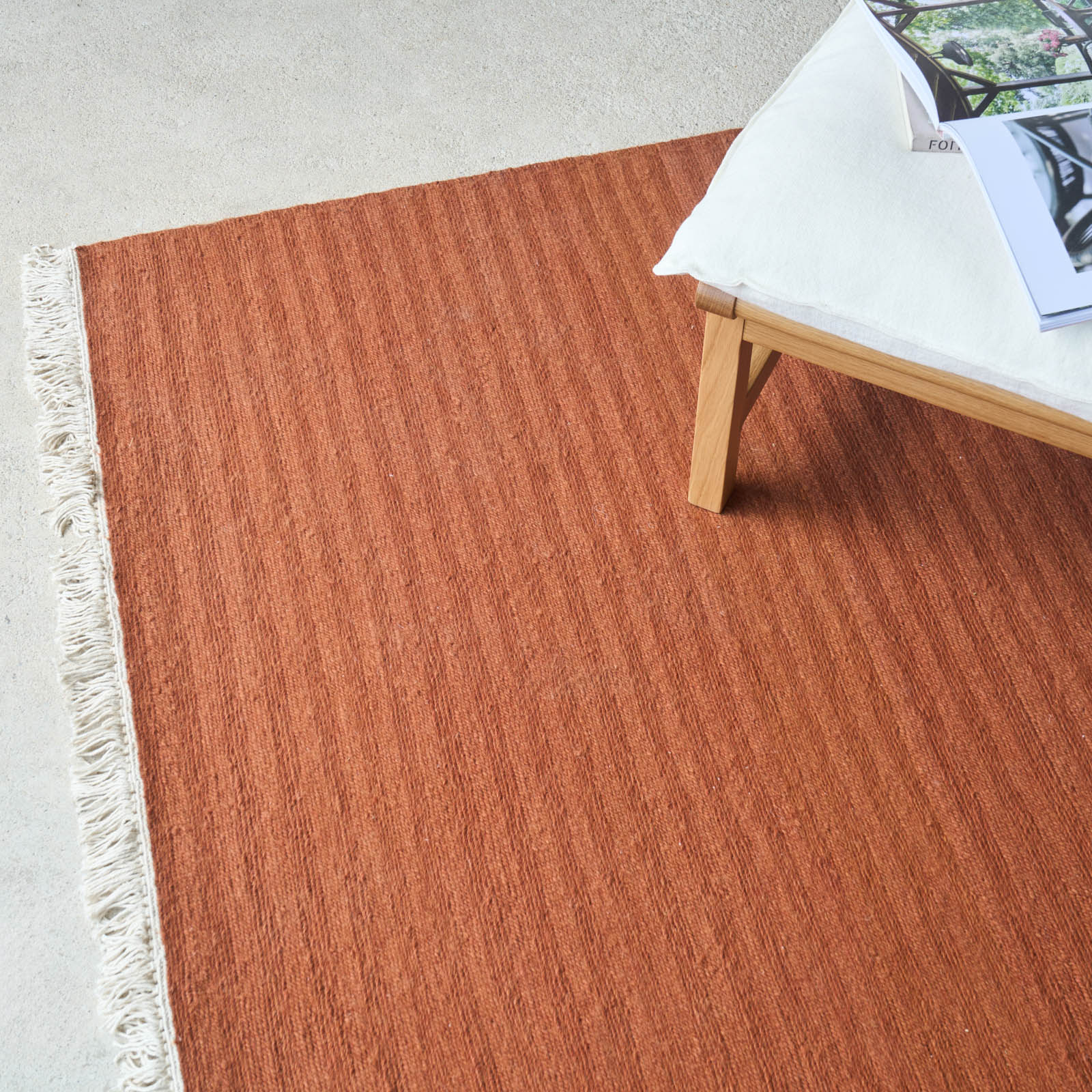 Sundara Handknotted Rug | Clay - Image 8