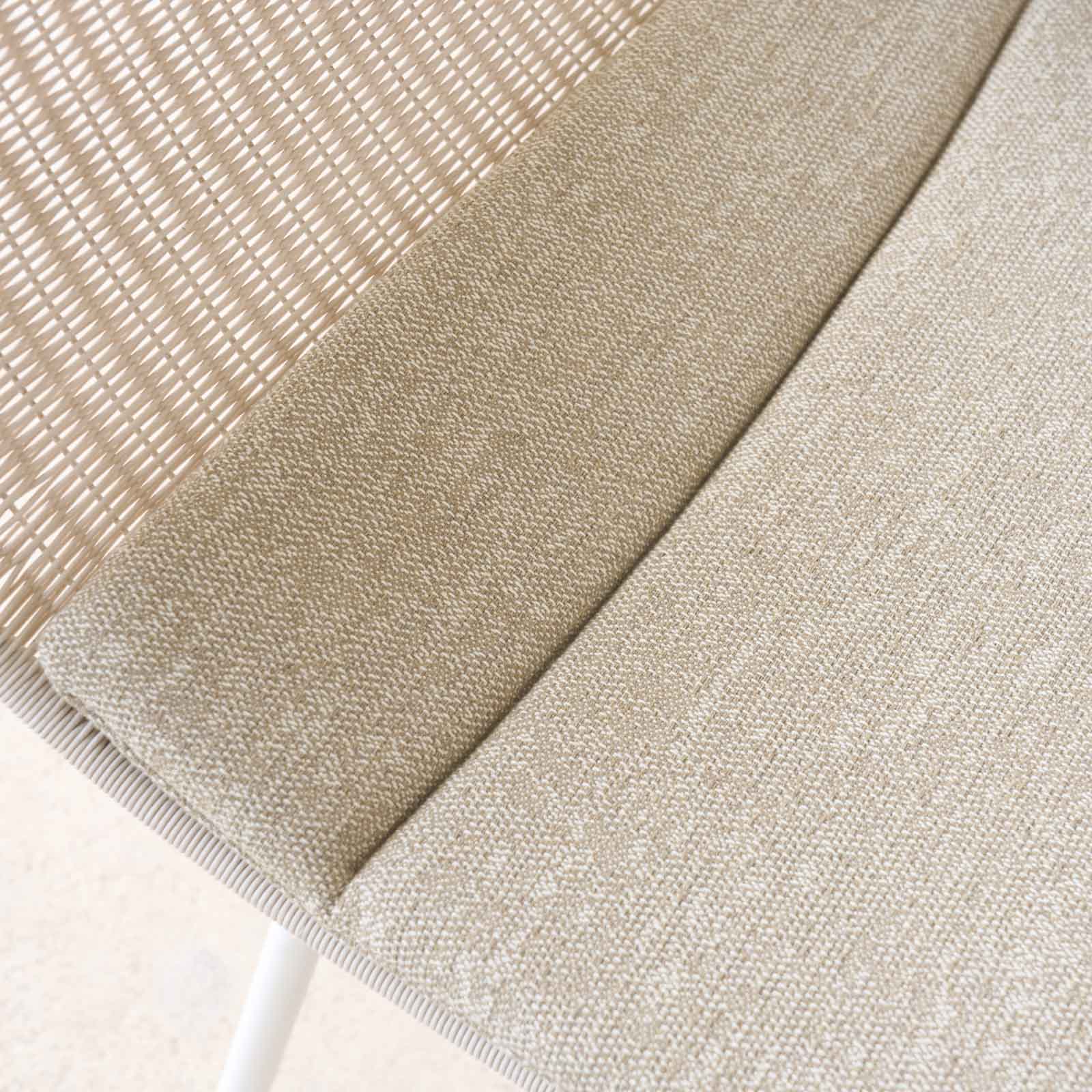 Swing Wing Outdoor Chair | Chalk with Clay Cushion - Image 10