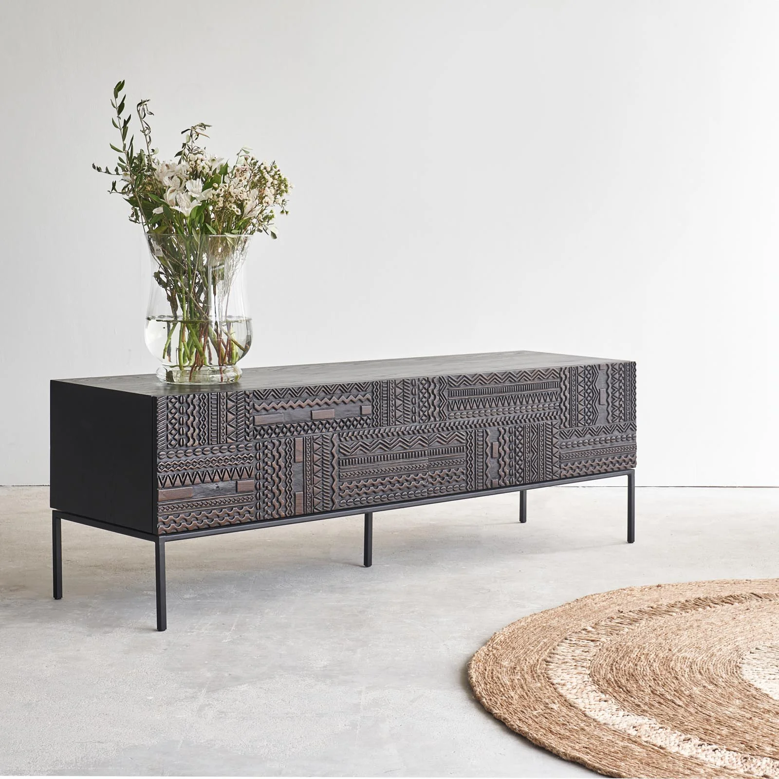 Tabwa TV Console | Teak (160cm) - Image 3